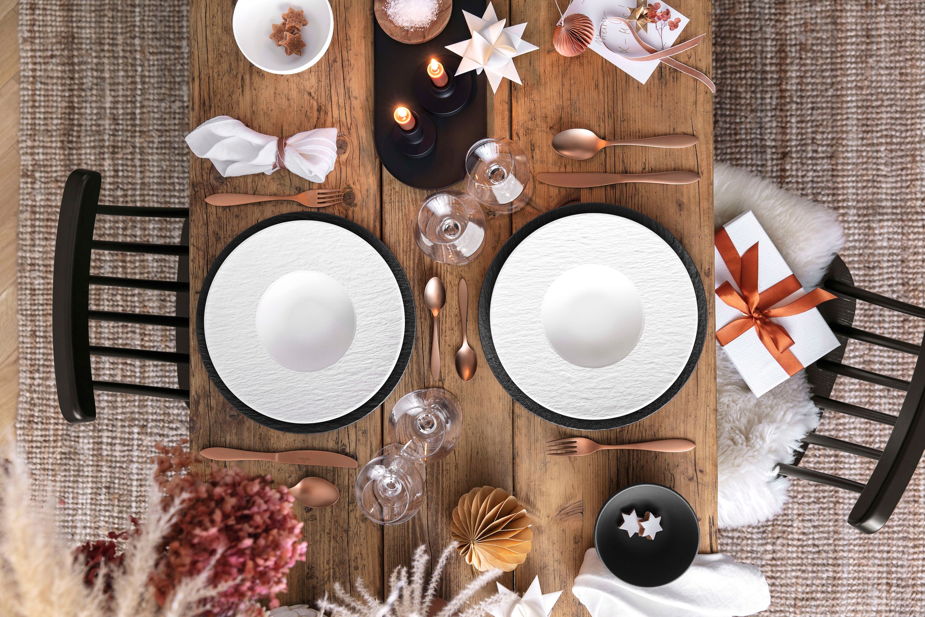 Villeroy & Boch Manufacture Rock blanc Pastateller 29 cm - Produktbild 6