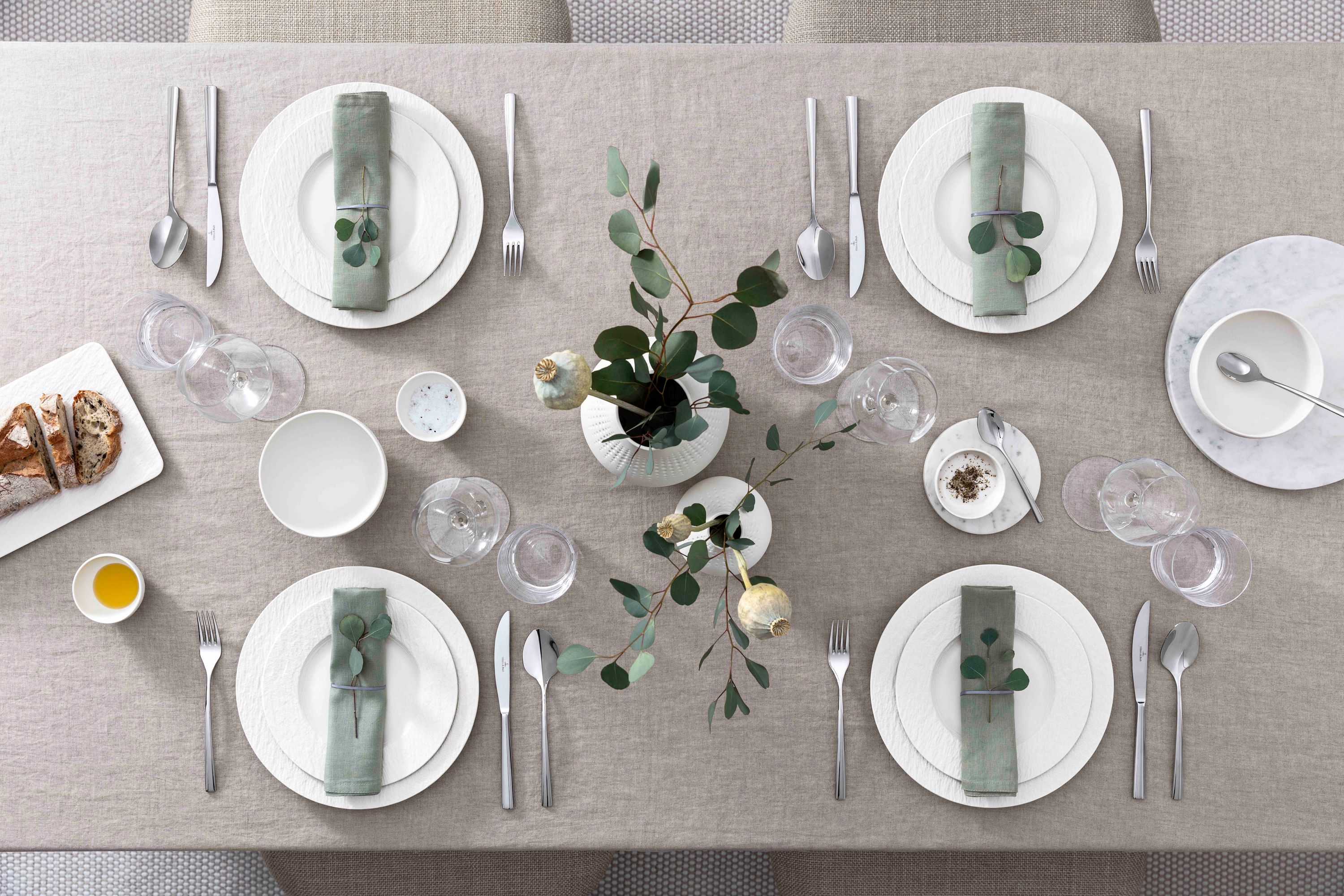 Villeroy & Boch Manufacture Rock blanc Speiseteller 27 cm - Produktbild 9