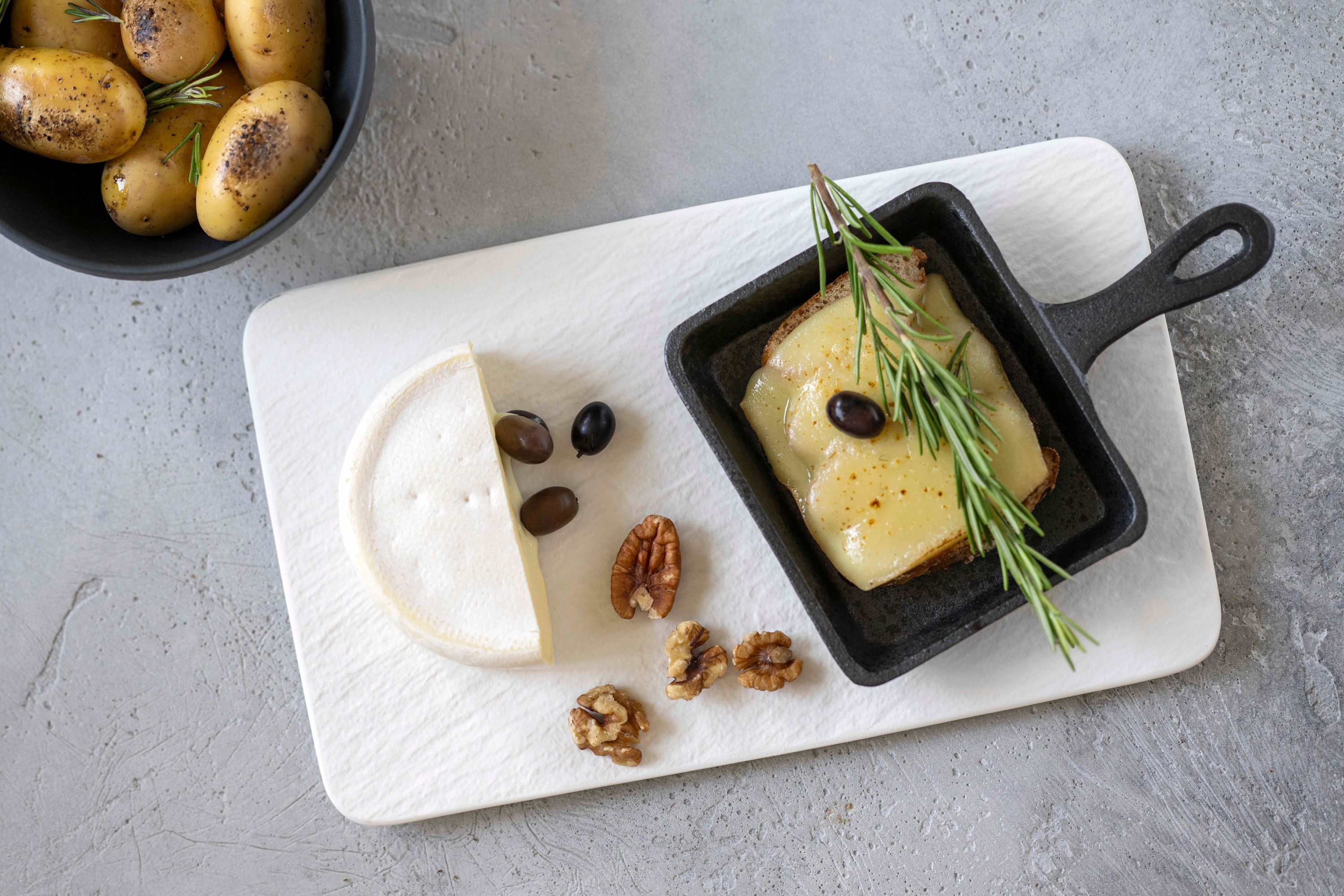 Villeroy & Boch Manufacture Rock blanc Servierplatte recht. 35 cm - Produktbild 6