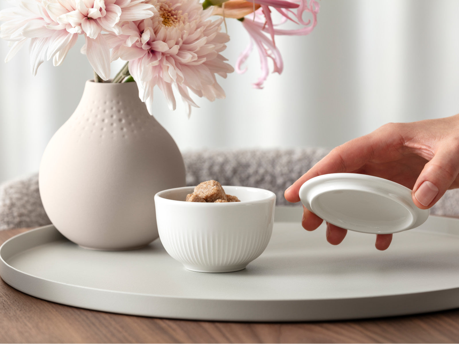 Villeroy & Boch Afina Zuckerdose 2tlg. 0,09l - Produktbild 3