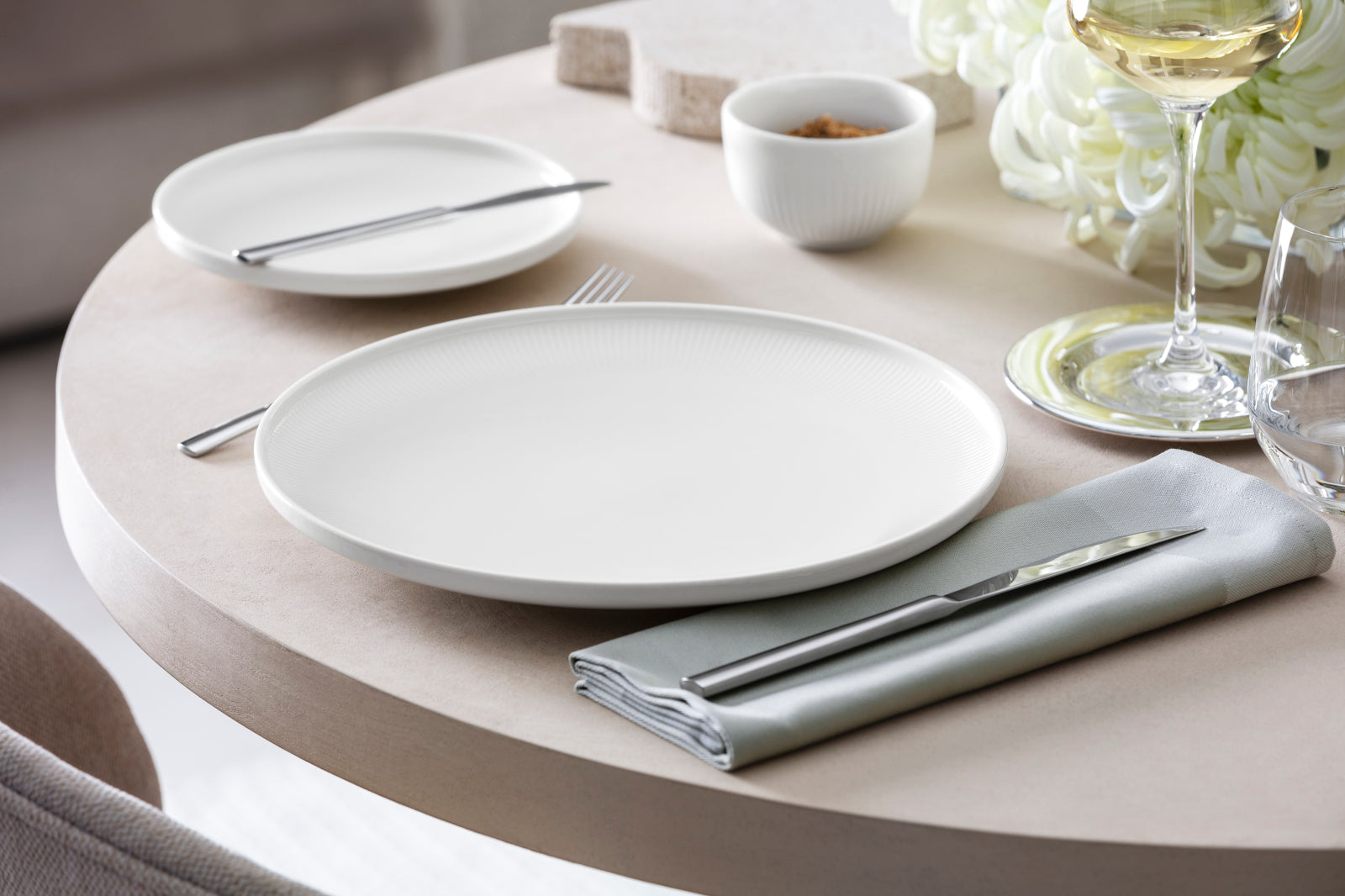 Villeroy & Boch Afina Brotteller weiß 17cm Set6 - Produktbild 3