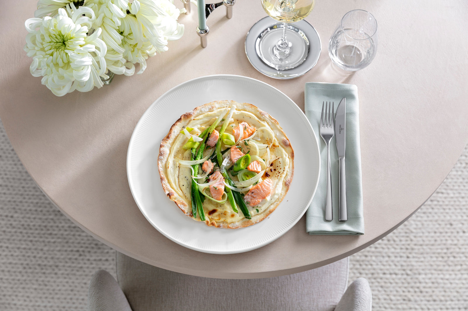 Villeroy & Boch Afina Gourmetteller weiß 32cm - Produktbild 3