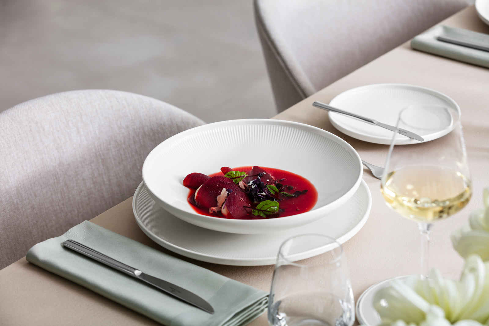 Villeroy & Boch Afina Schale weiß 25cm - Produktbild 3