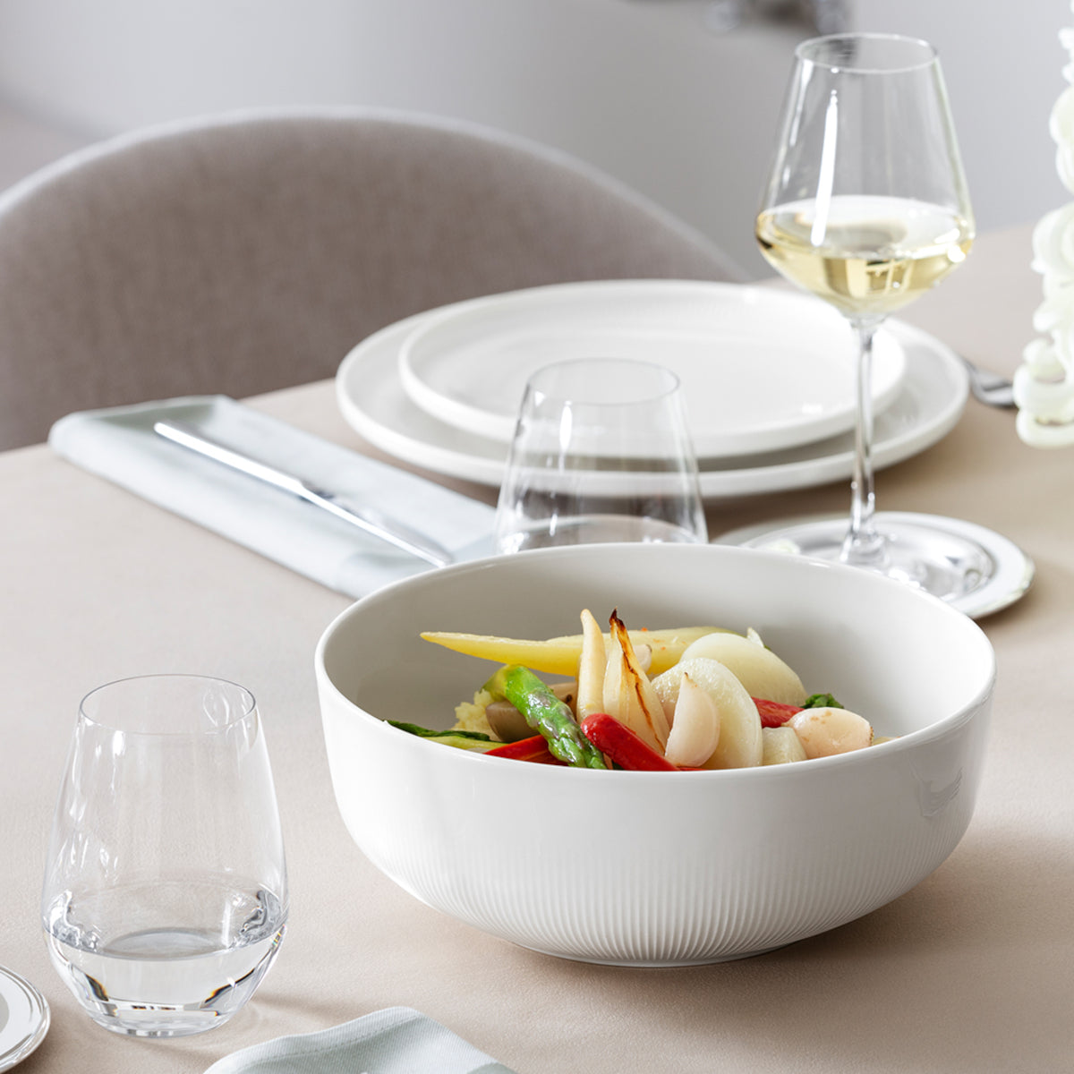 Villeroy & Boch Afina Schüssel weiß 24cm - Produktbild 2
