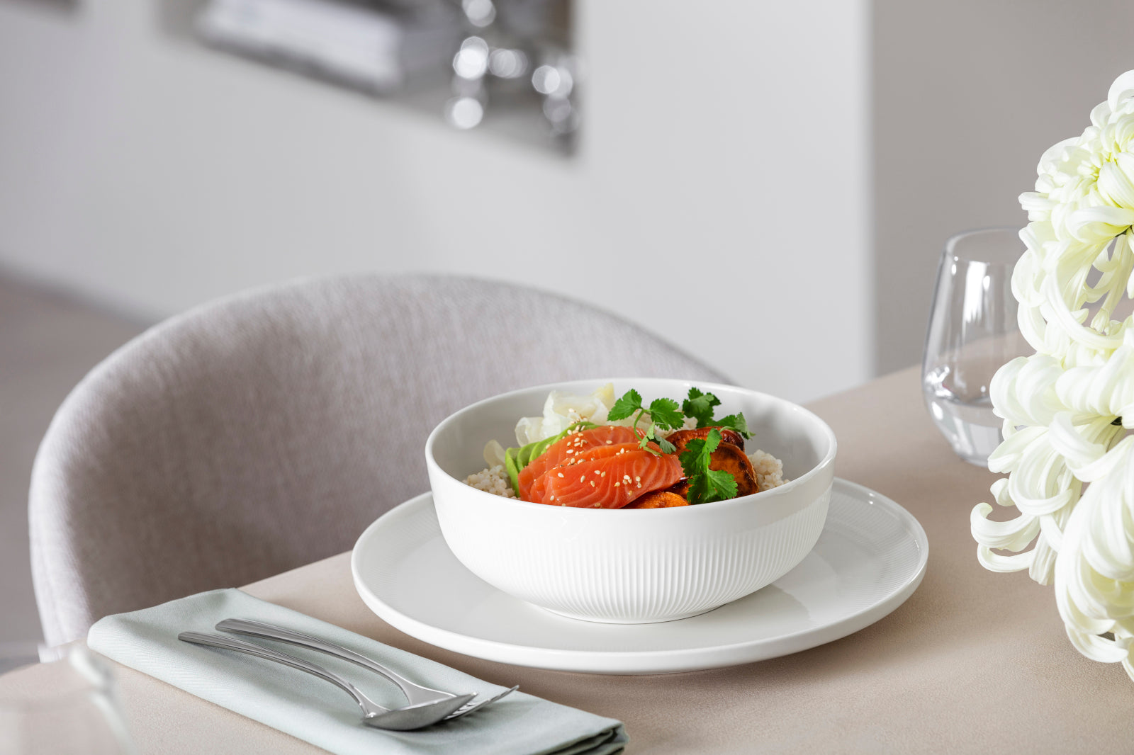 Villeroy & Boch Afina Schüssel weiß 19,5cm - Produktbild 3
