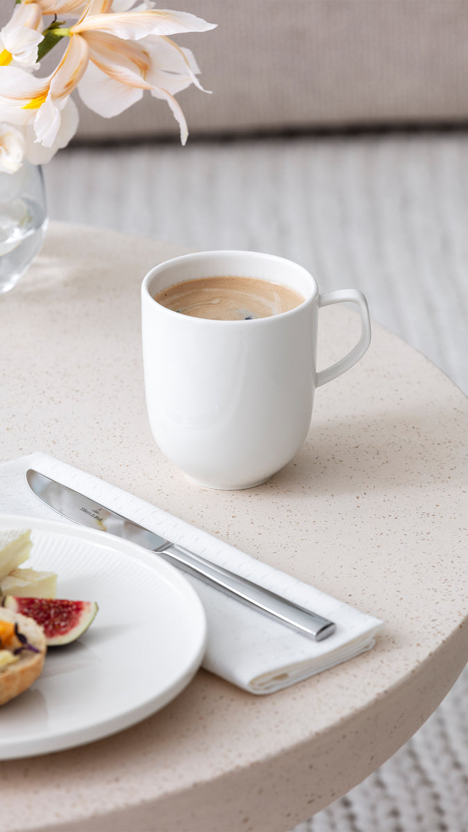 Villeroy & Boch Afina Becher mit Henkel weiß 0,3l Set6 - Produktbild 2