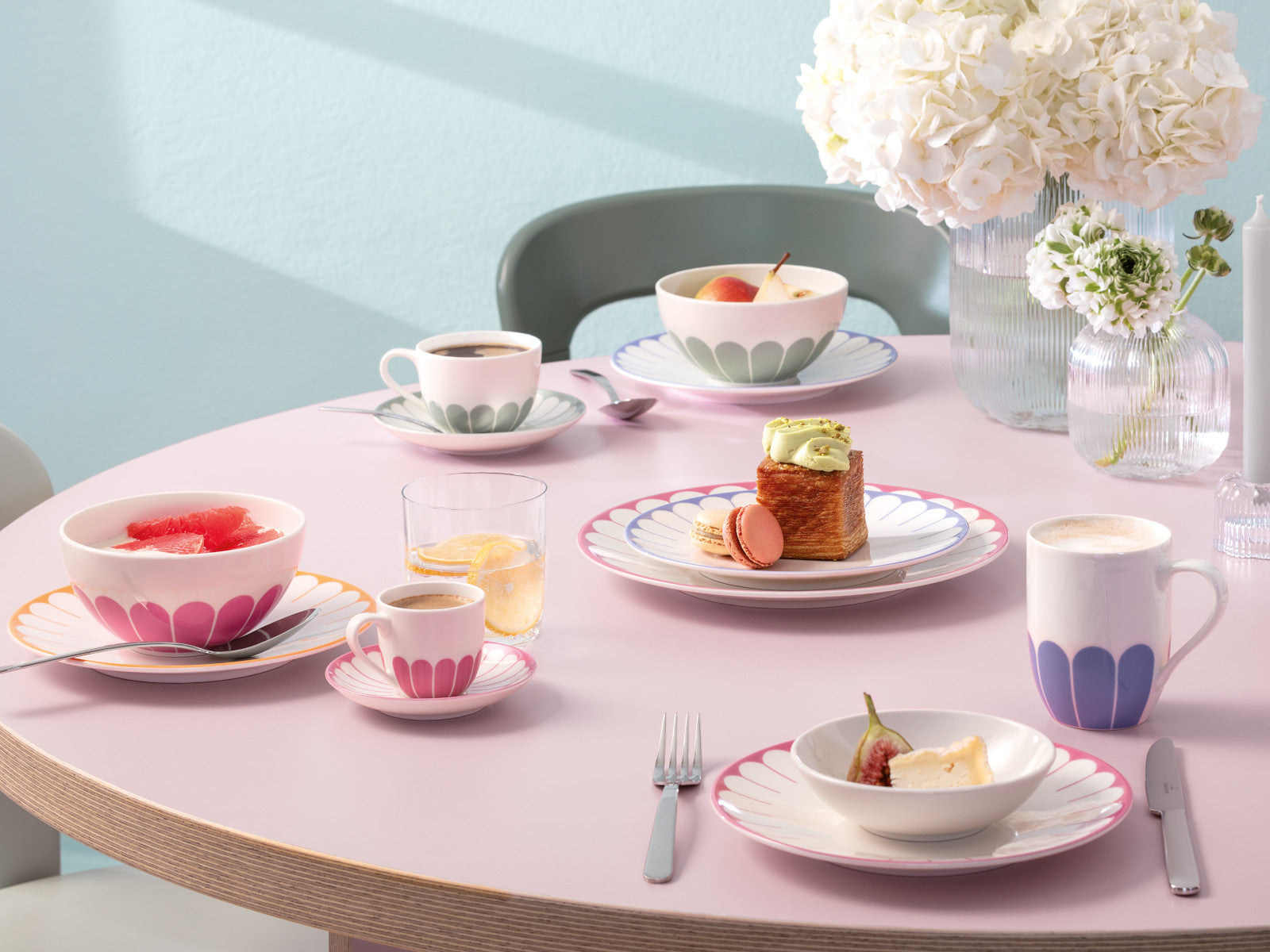 Villeroy & Boch Fleur bleu Henkelbecher 0,29l - Produktbild 5