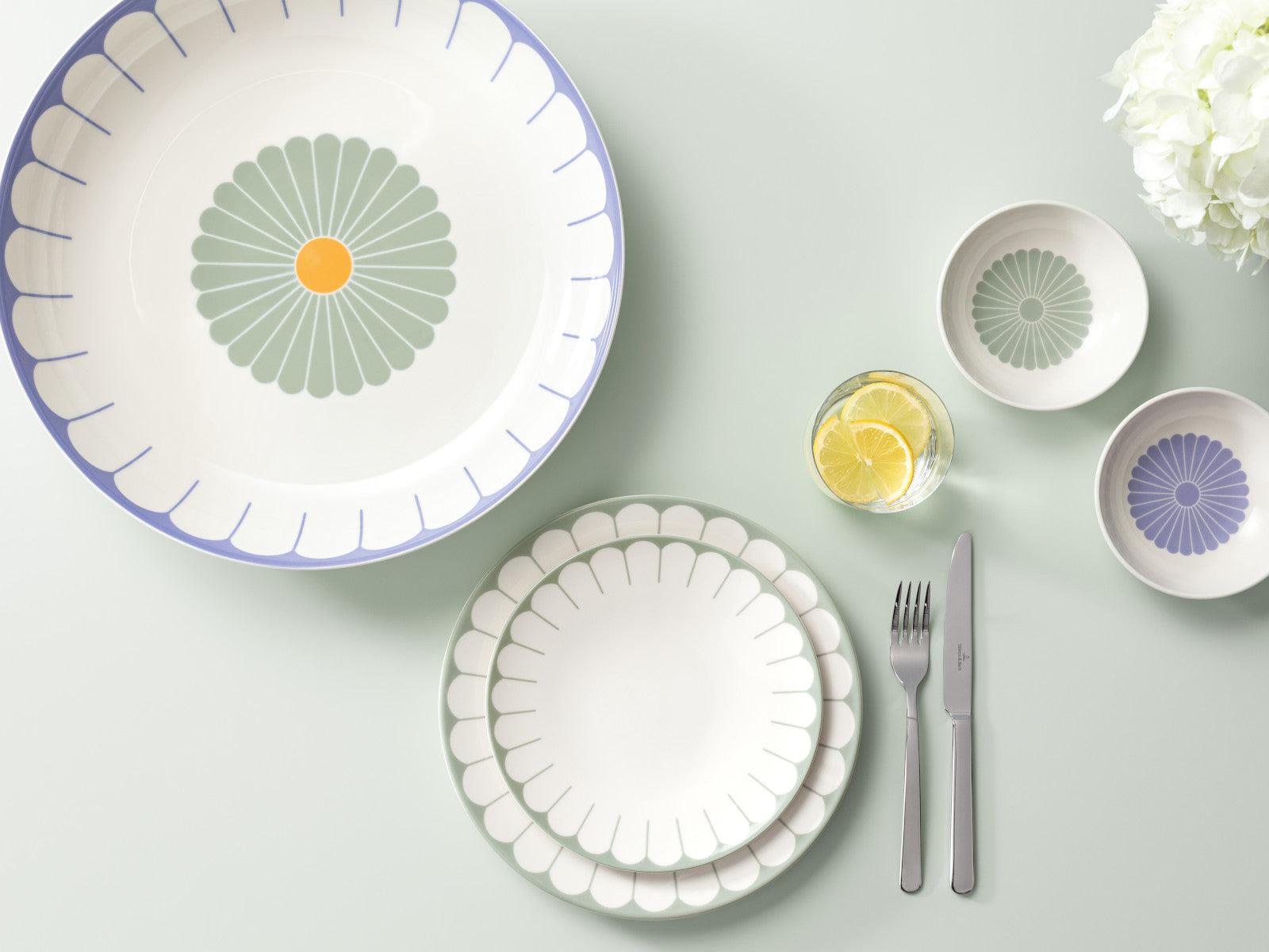 Villeroy & Boch Fleur couleur Salatschüssel 38cm 3,4l - Produktbild 5