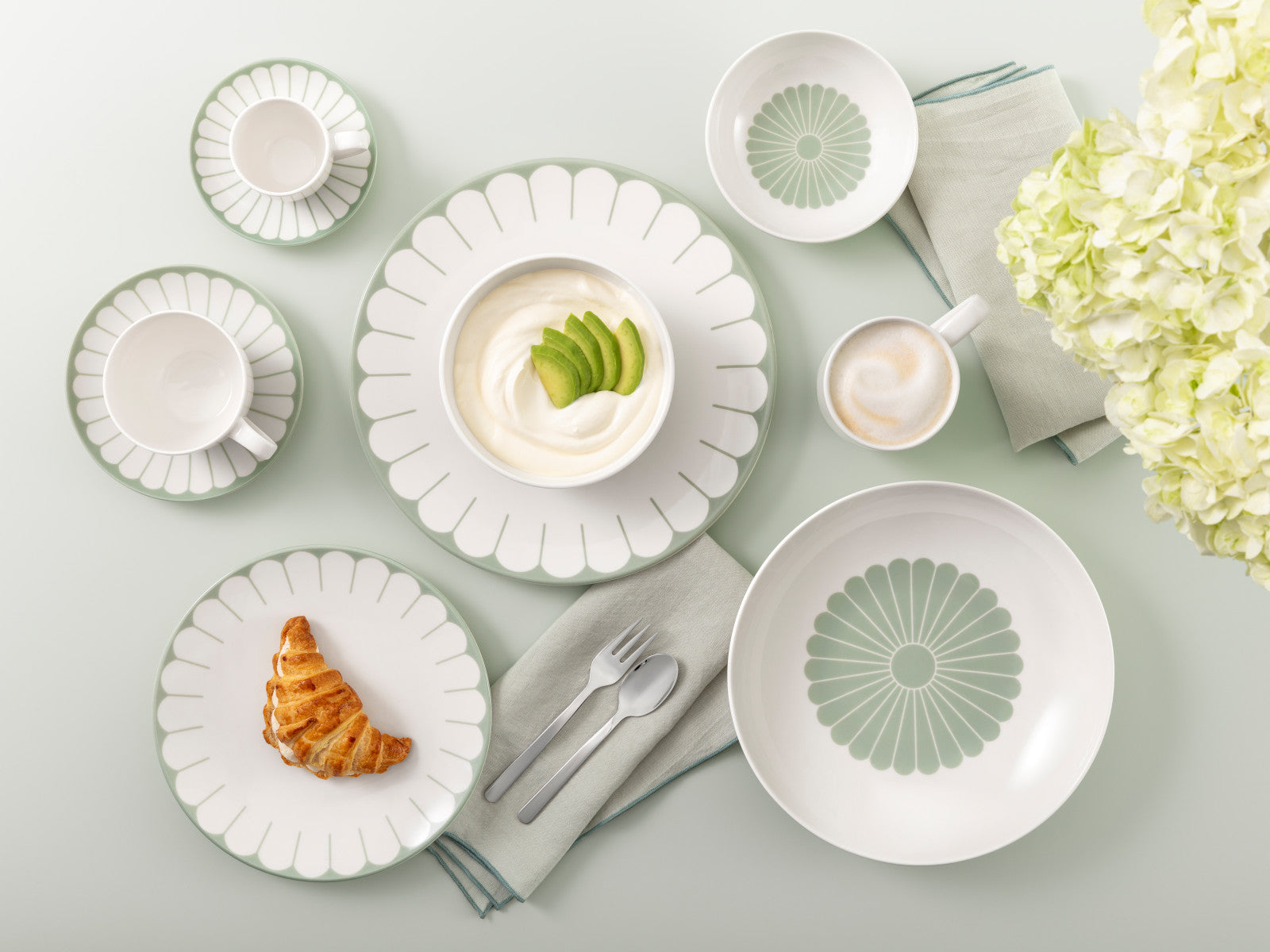 Villeroy & Boch Fleur vert Dessertschale 13,5cm - Produktbild 5