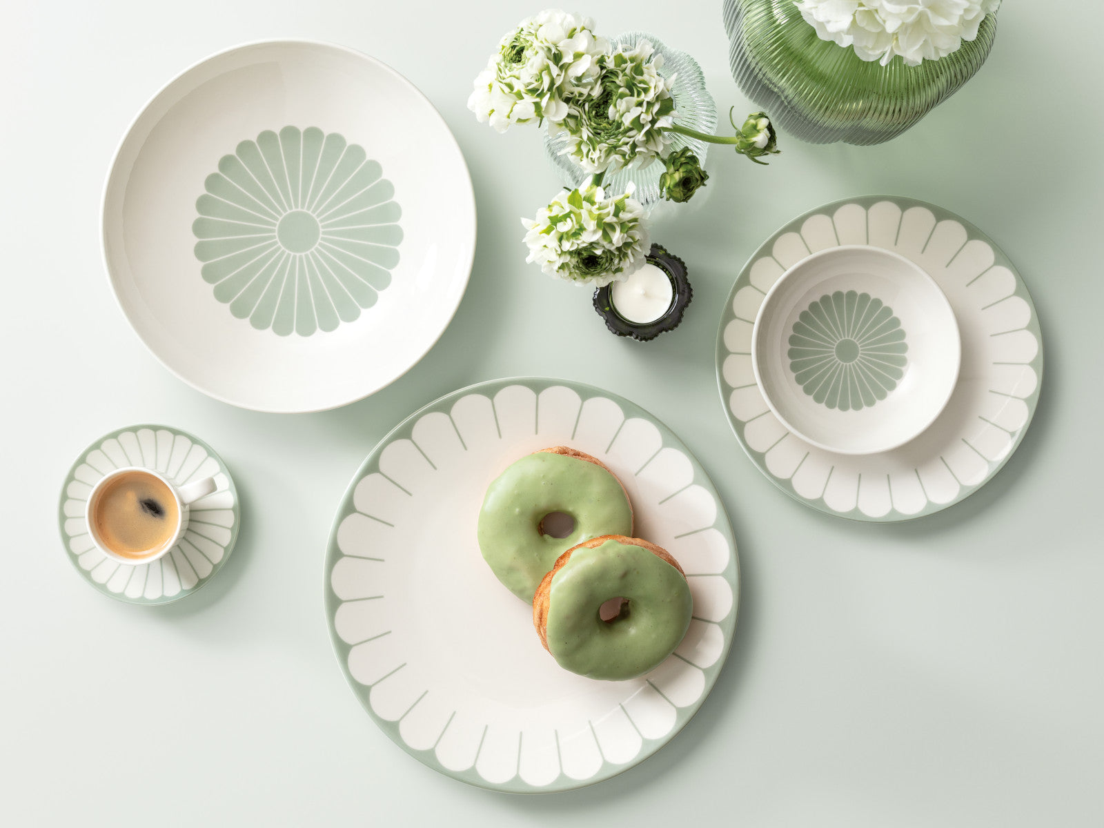 Villeroy & Boch Fleur vert Kaffee-Untertasse 15cm - Produktbild 7