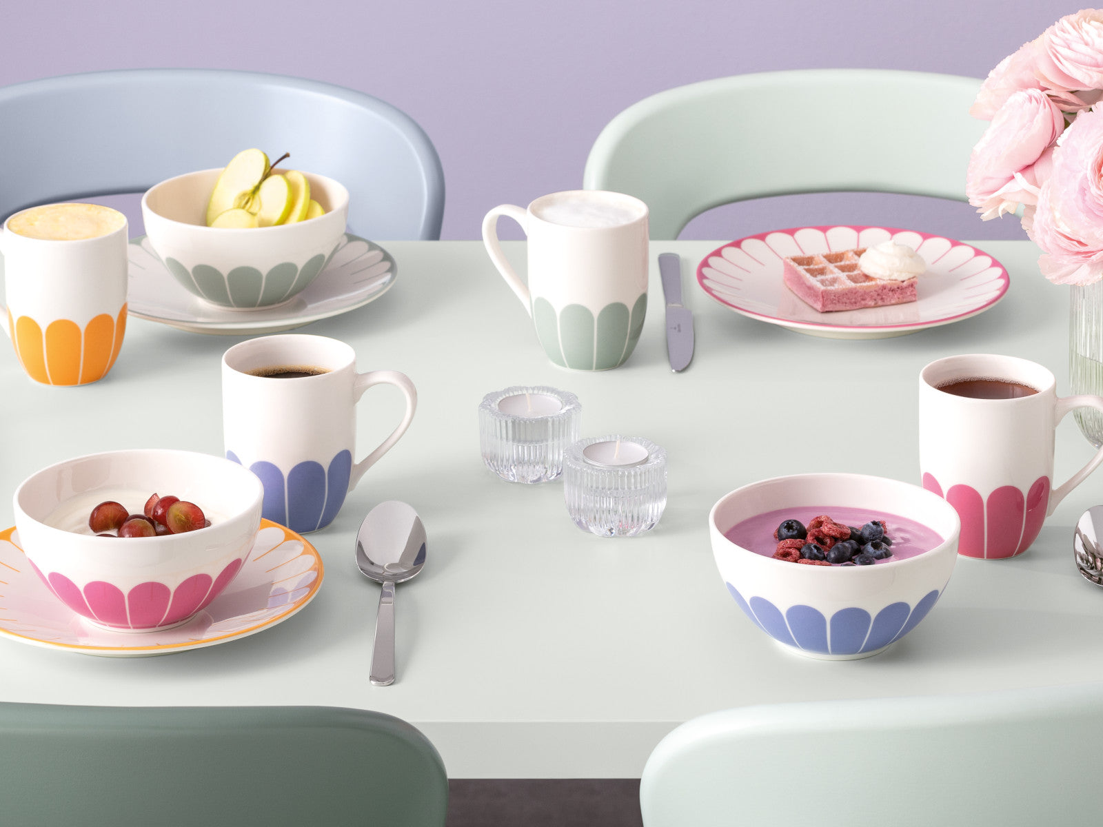 Villeroy & Boch Fleur cassis Müslischale 14cm - Produktbild 4