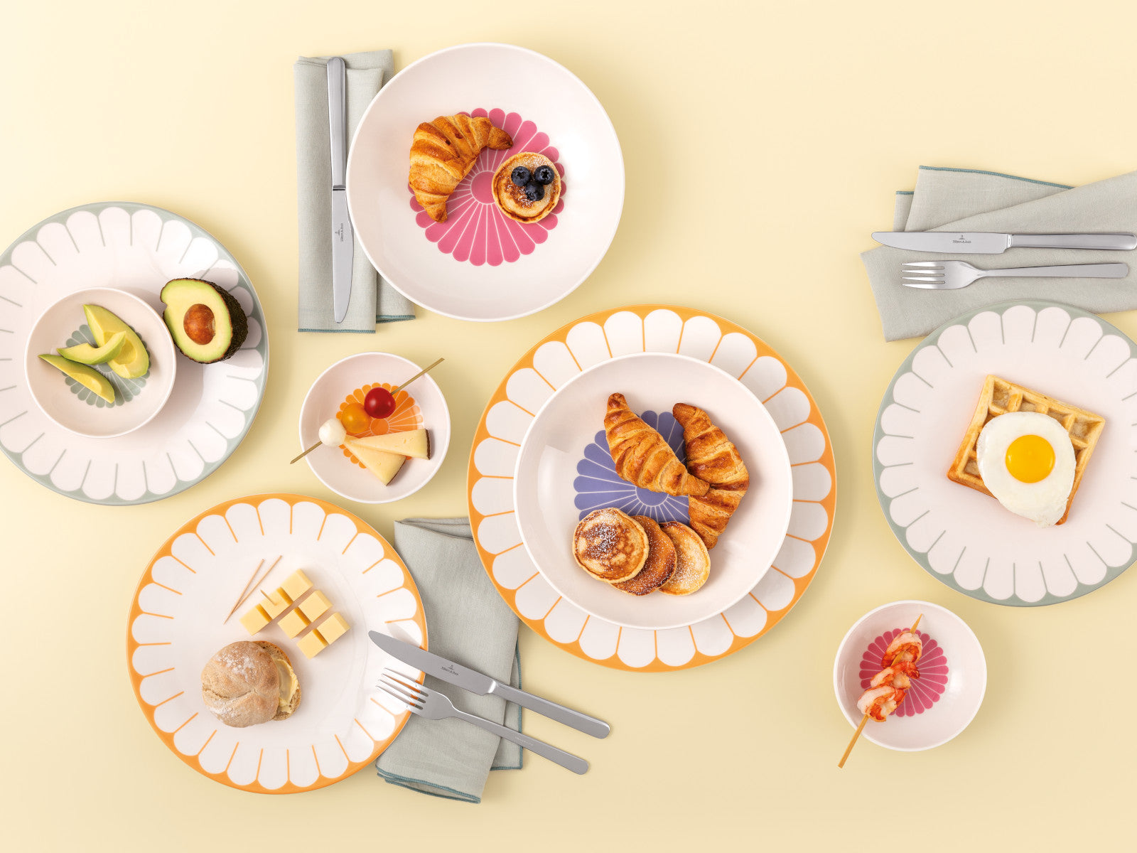 Villeroy & Boch Fleur soleil Frühstücks/Dessertteller 21cm - Produktbild 2