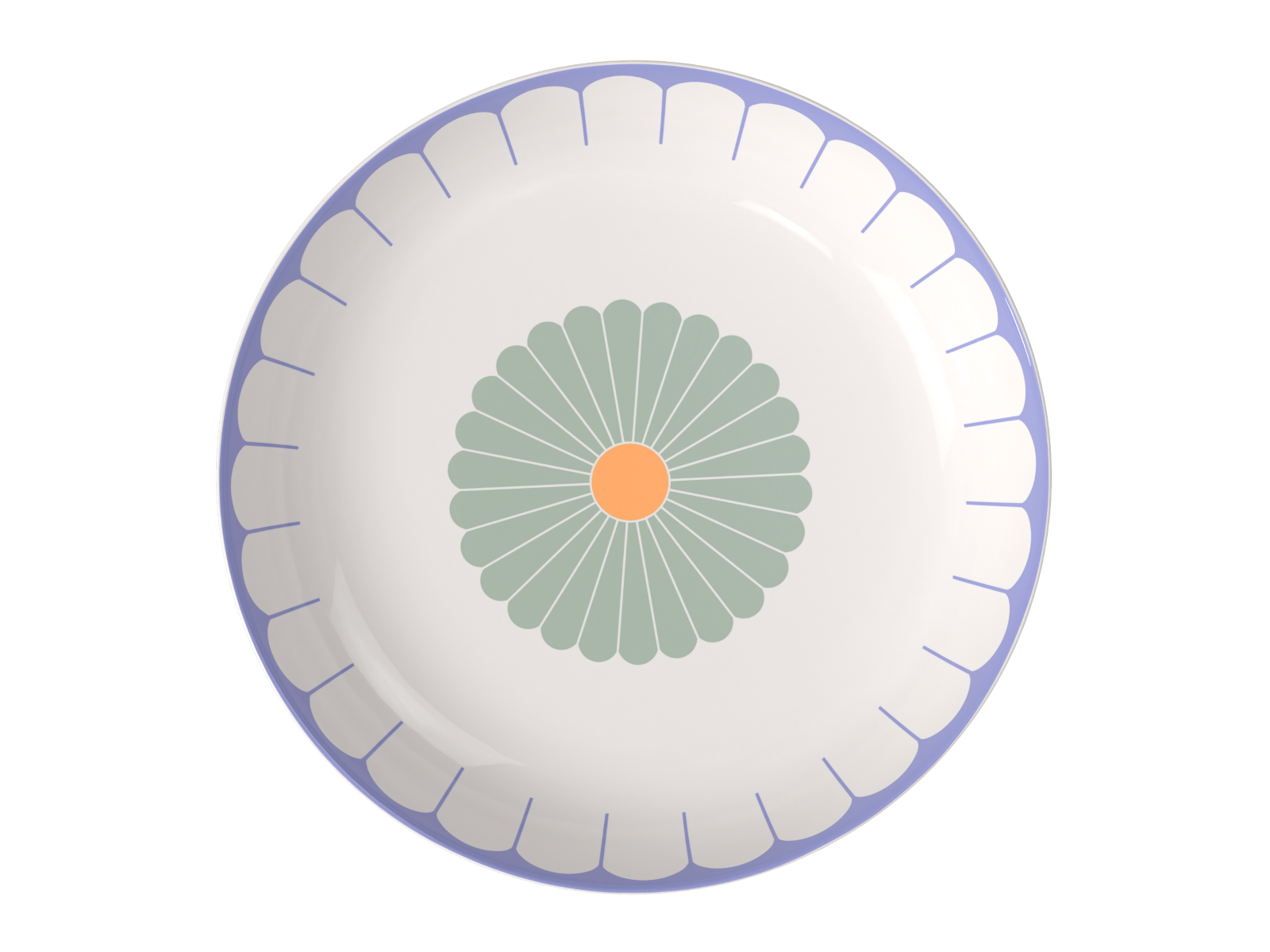Villeroy & Boch Fleur couleur Salatschüssel 38cm 3,4l - Produktbild 2