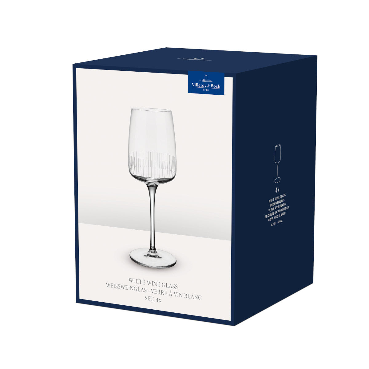 Villeroy & Boch Afina Weissweinglas, Set 4tlg - Produktbild 2