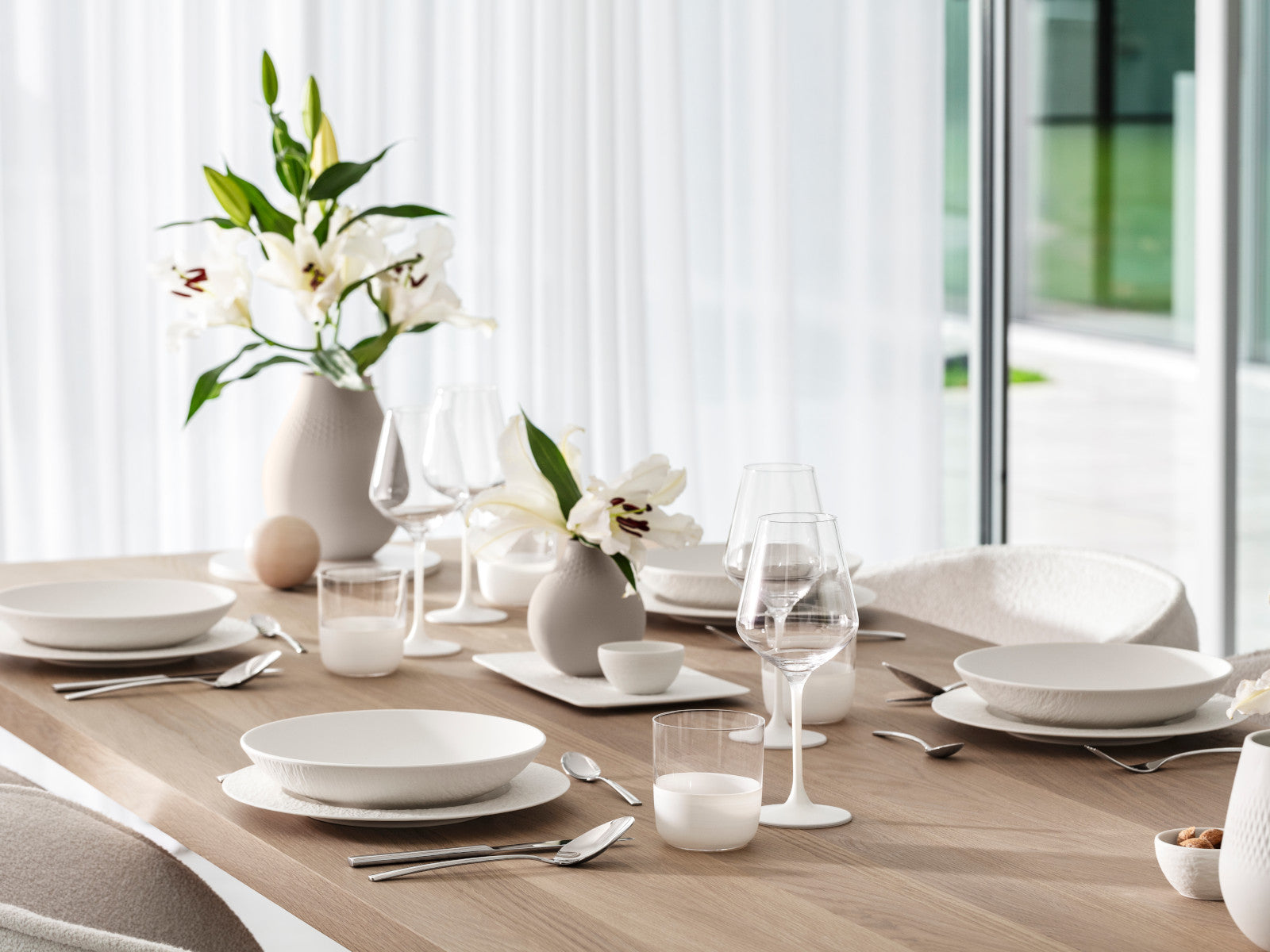 Villeroy & Boch Manufacture Rock blanc Weißweinglas Set 4tlg - Produktbild 8