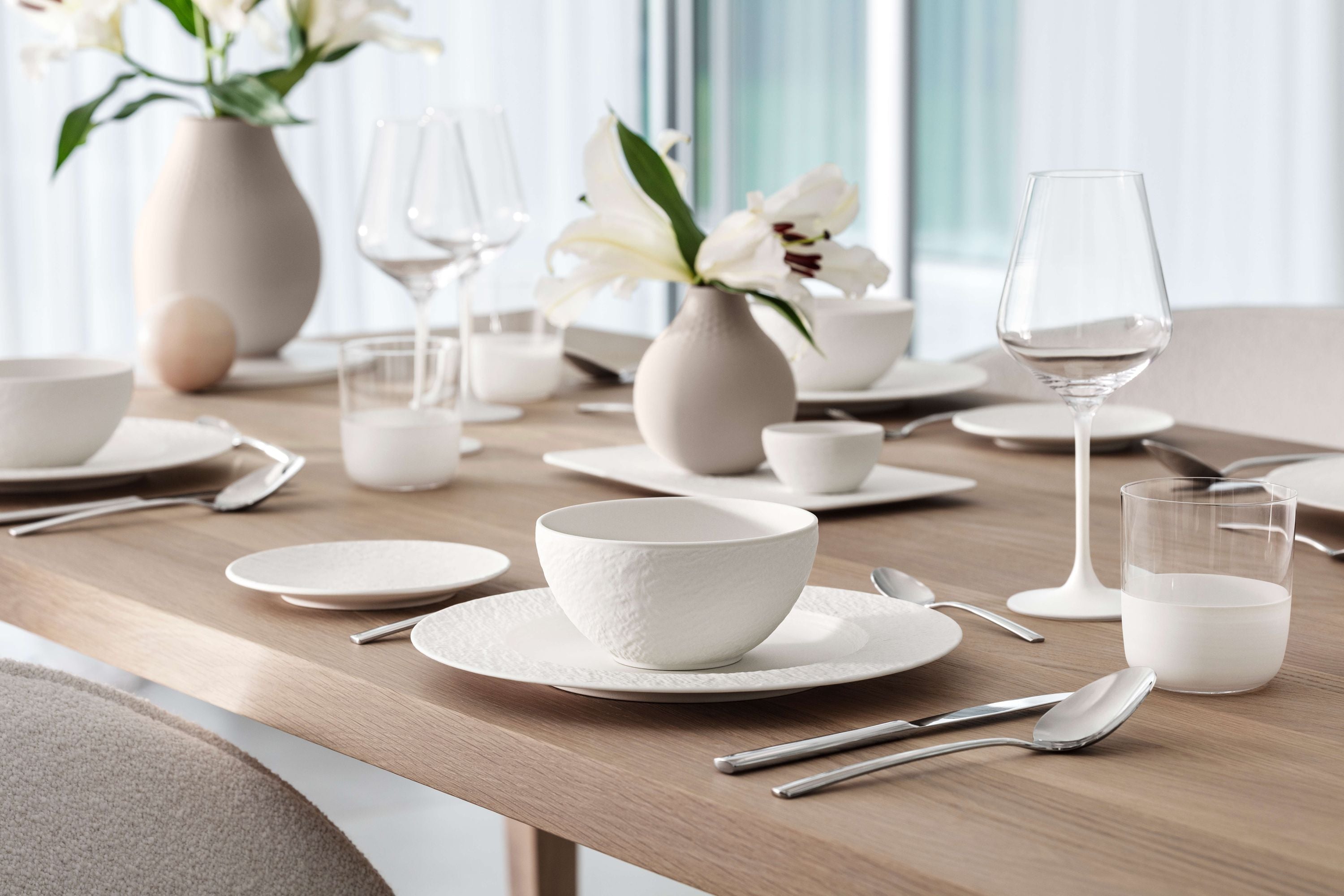 Villeroy & Boch Manufacture Rock blanc Starterset 36tlg - Produktbild 4