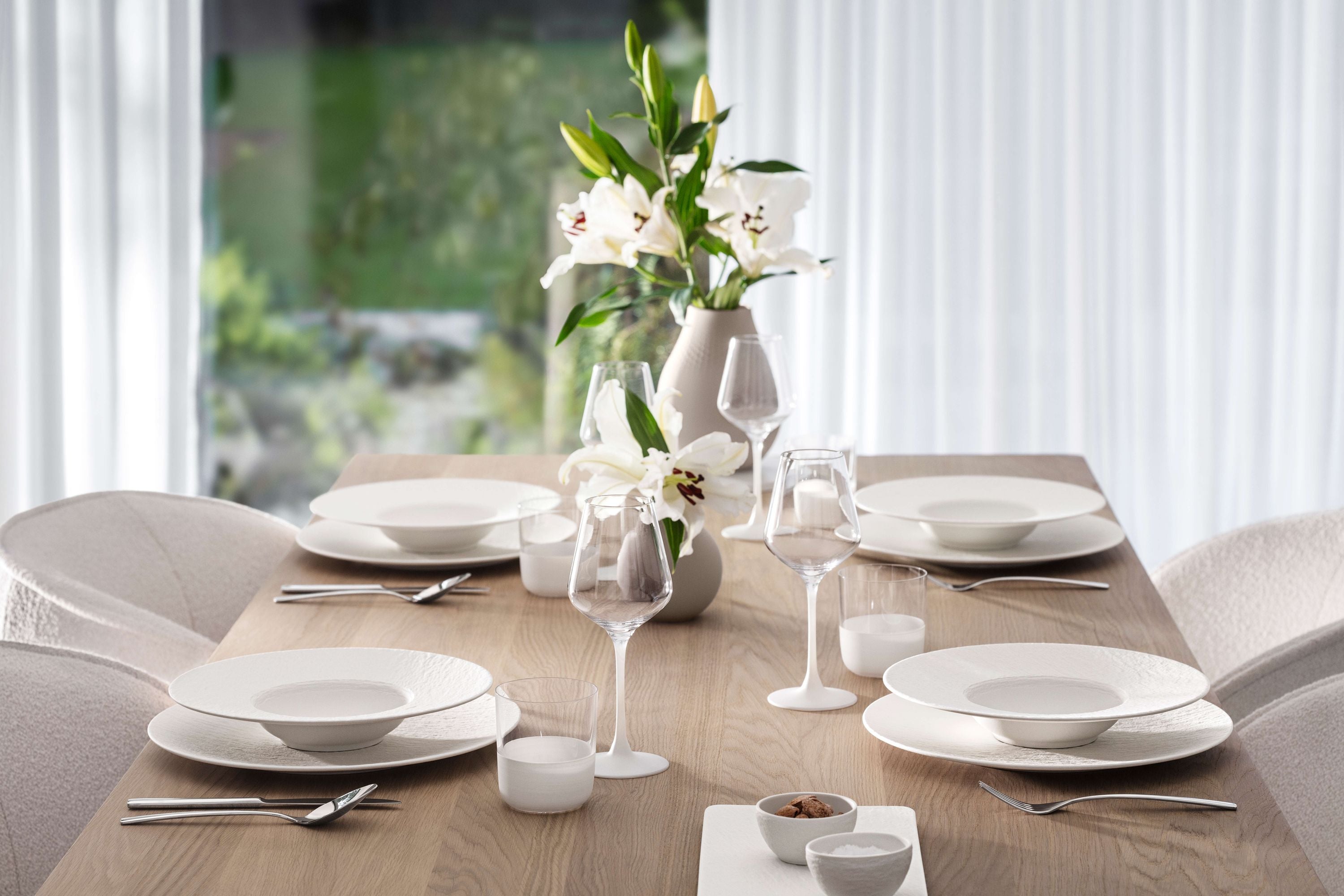 Villeroy & Boch Manufacture Rock blanc Starterset 36tlg - Produktbild 3