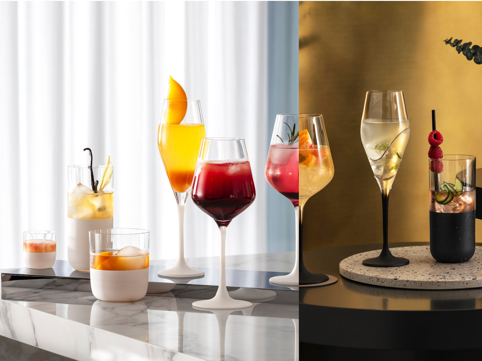 Villeroy & Boch Manufacture Rock blanc Rotweinglas Set 4tlg - Produktbild 8