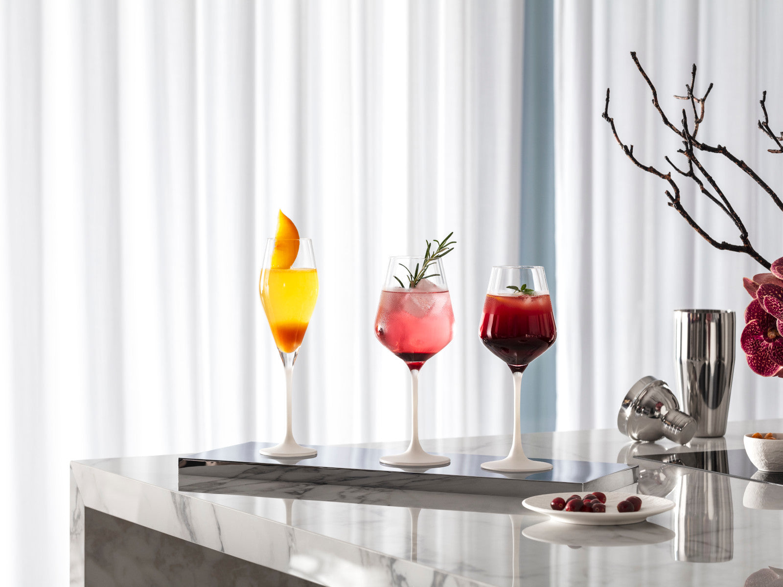 Villeroy & Boch Manufacture Rock blanc Rotweinglas Set 4tlg - Produktbild 6