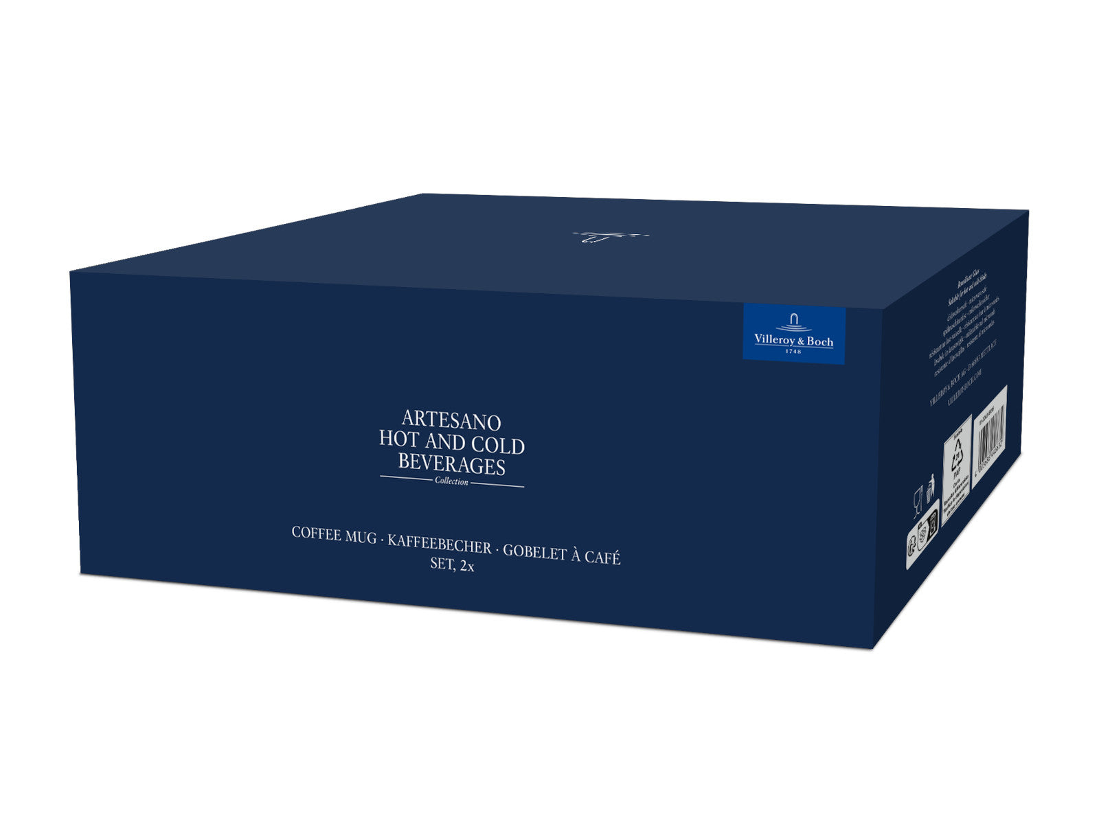 Villeroy & Boch Artesano Hot&Cold Beverages Kaffeebecher 0,18l Set 2tlg - Produktbild 2