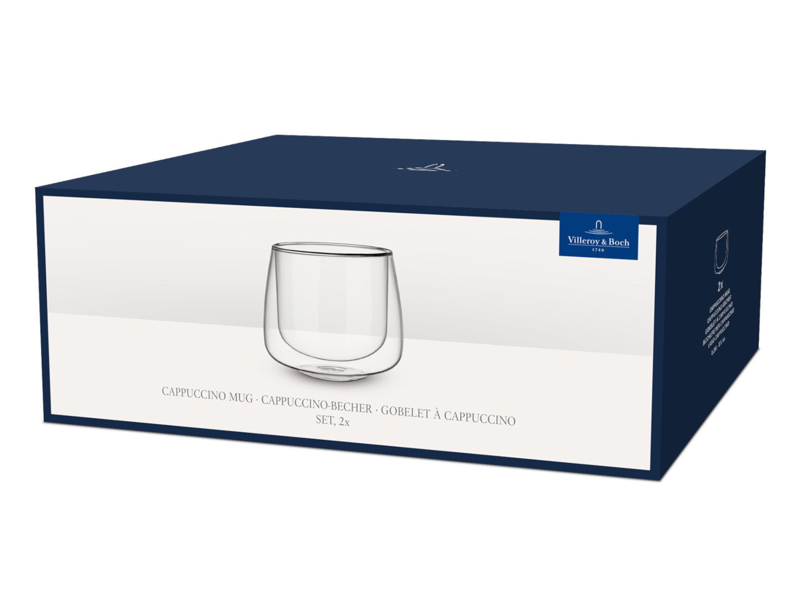 Villeroy & Boch Artesano Hot&Cold Beverages Cappuccino-Becher Set 0,25l 2tlg - Produktbild 2