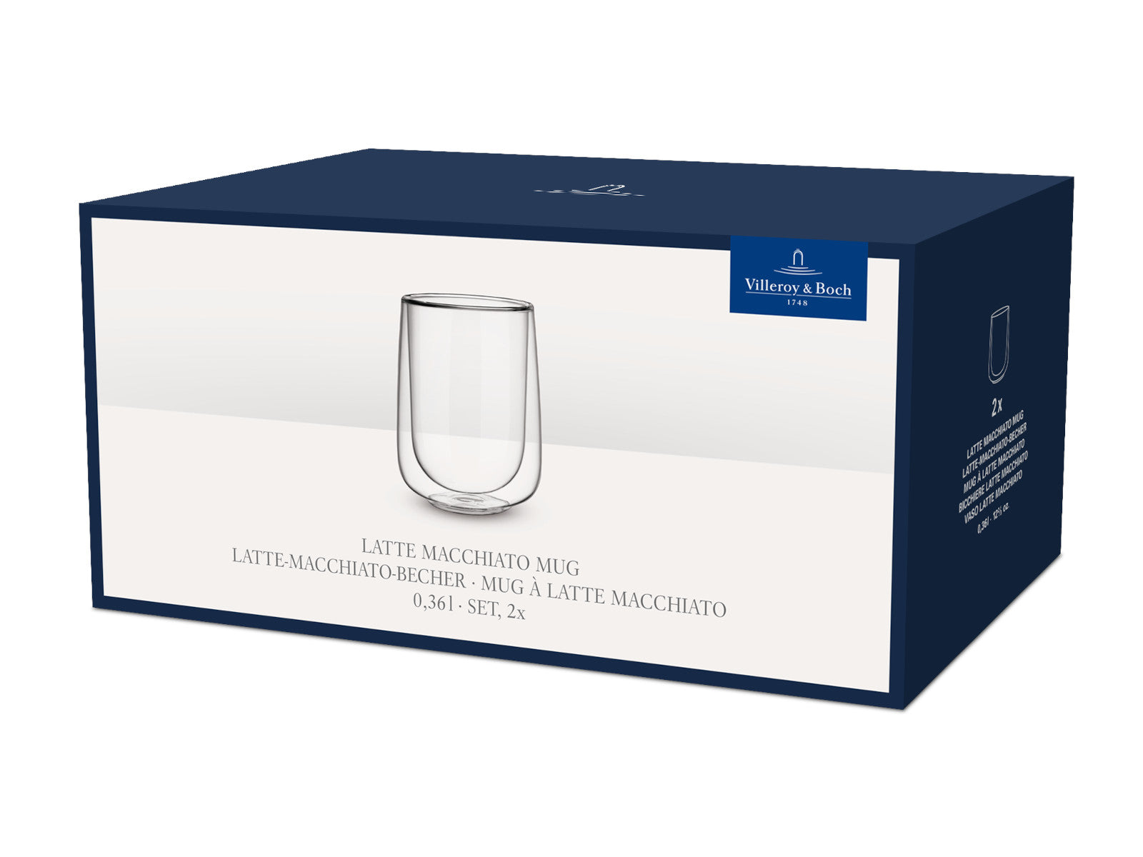 Villeroy & Boch Artesano Hot&Cold Beverages Latte-Becher 0,36l Set 2tlg - Produktbild 2