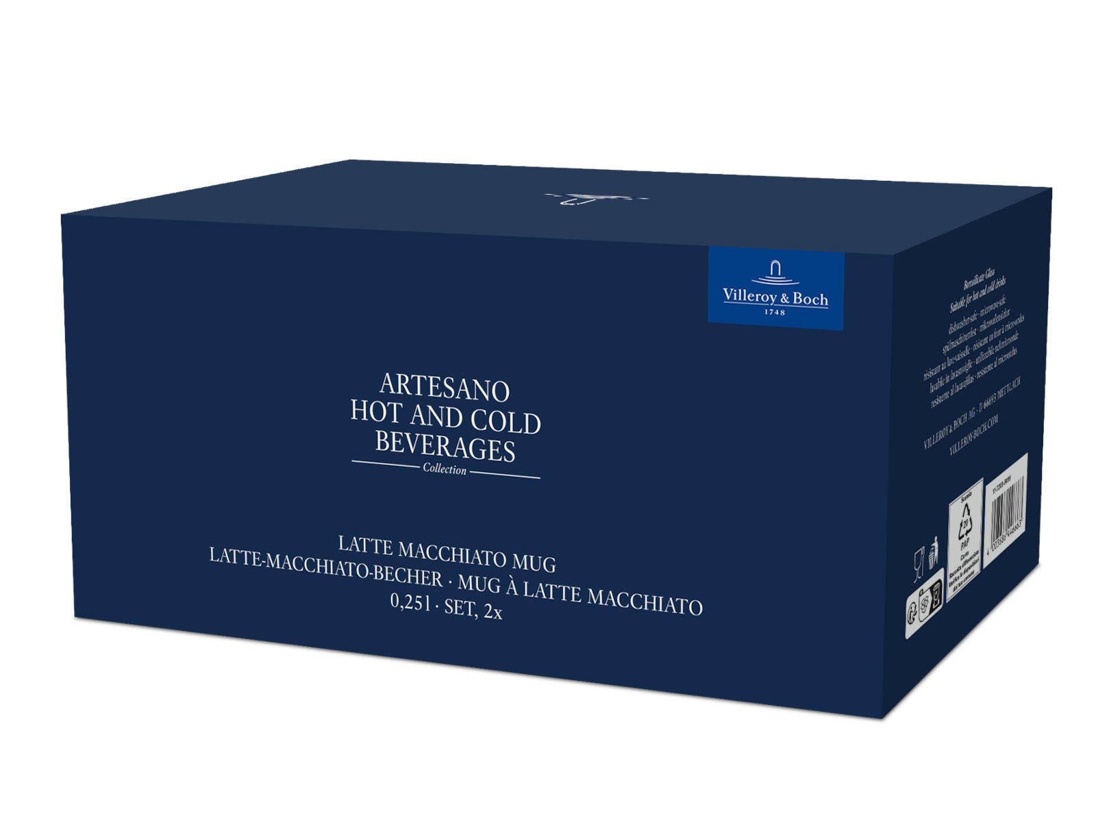 Villeroy & Boch Artesano Hot&Cold Beverages Latte-Becher 0,25l Set 2tlg - Produktbild 2