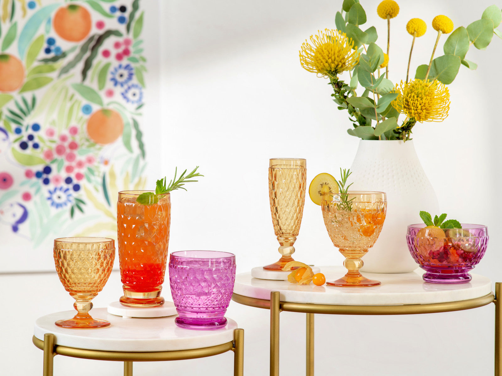 Villeroy & Boch Boston Berry Weißweinglas lila 0,125l - Produktbild 4