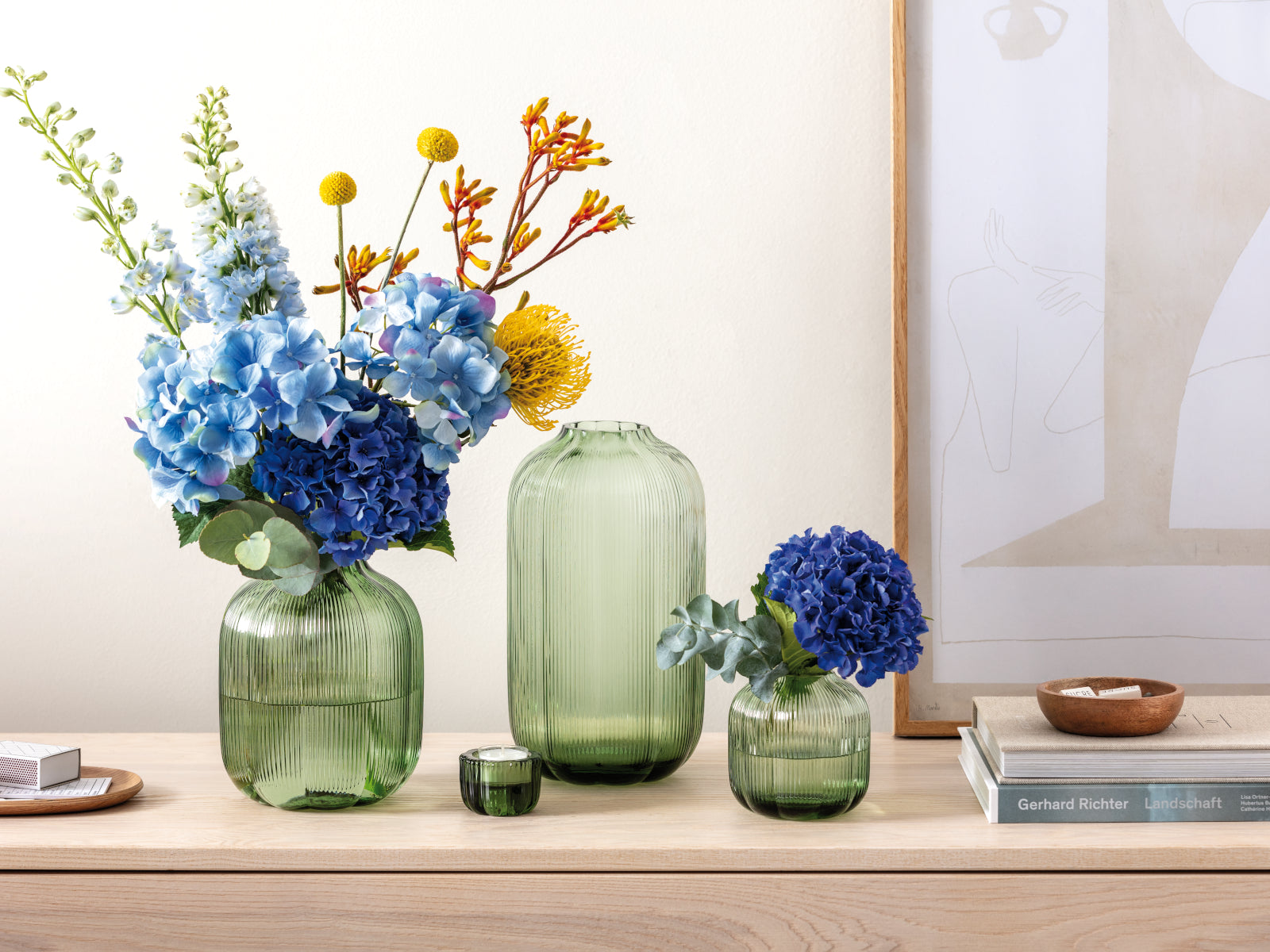 Villeroy & Boch Fleur vert Vase 28cm - Produktbild 5