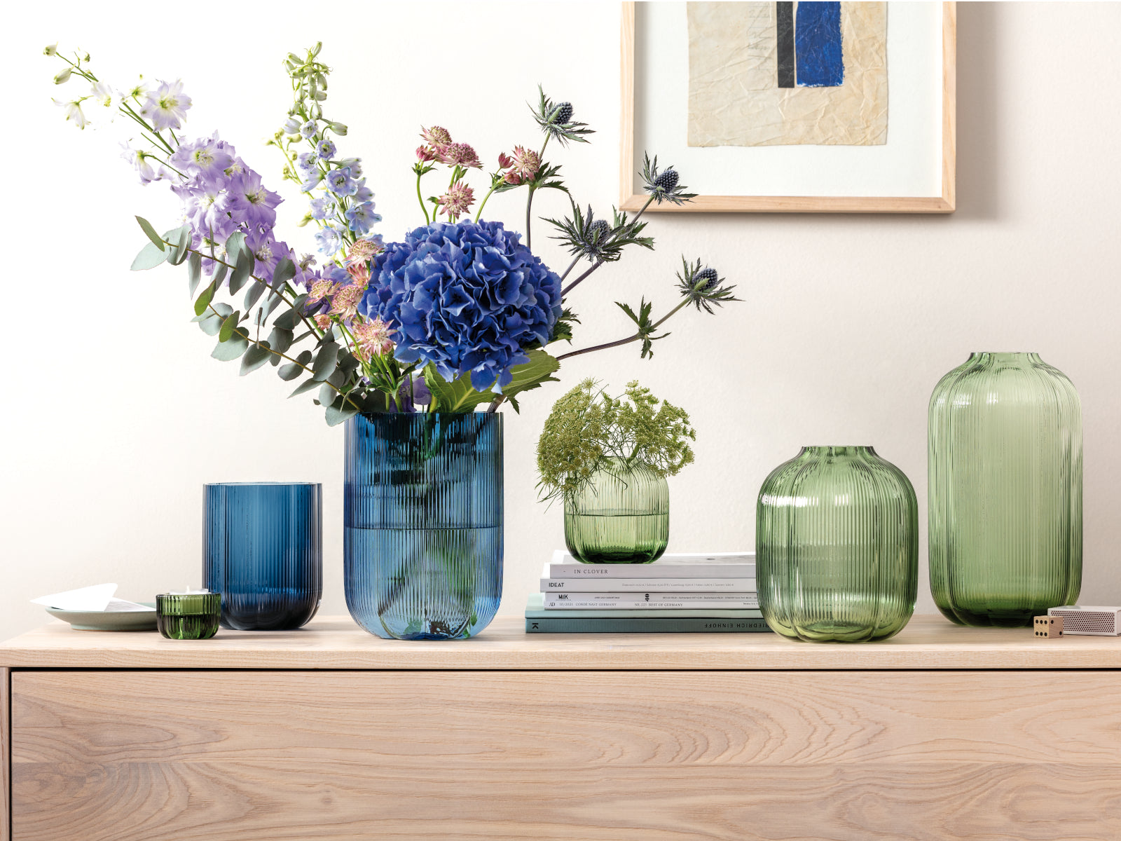 Villeroy & Boch Fleur vert Vase 28cm - Produktbild 3
