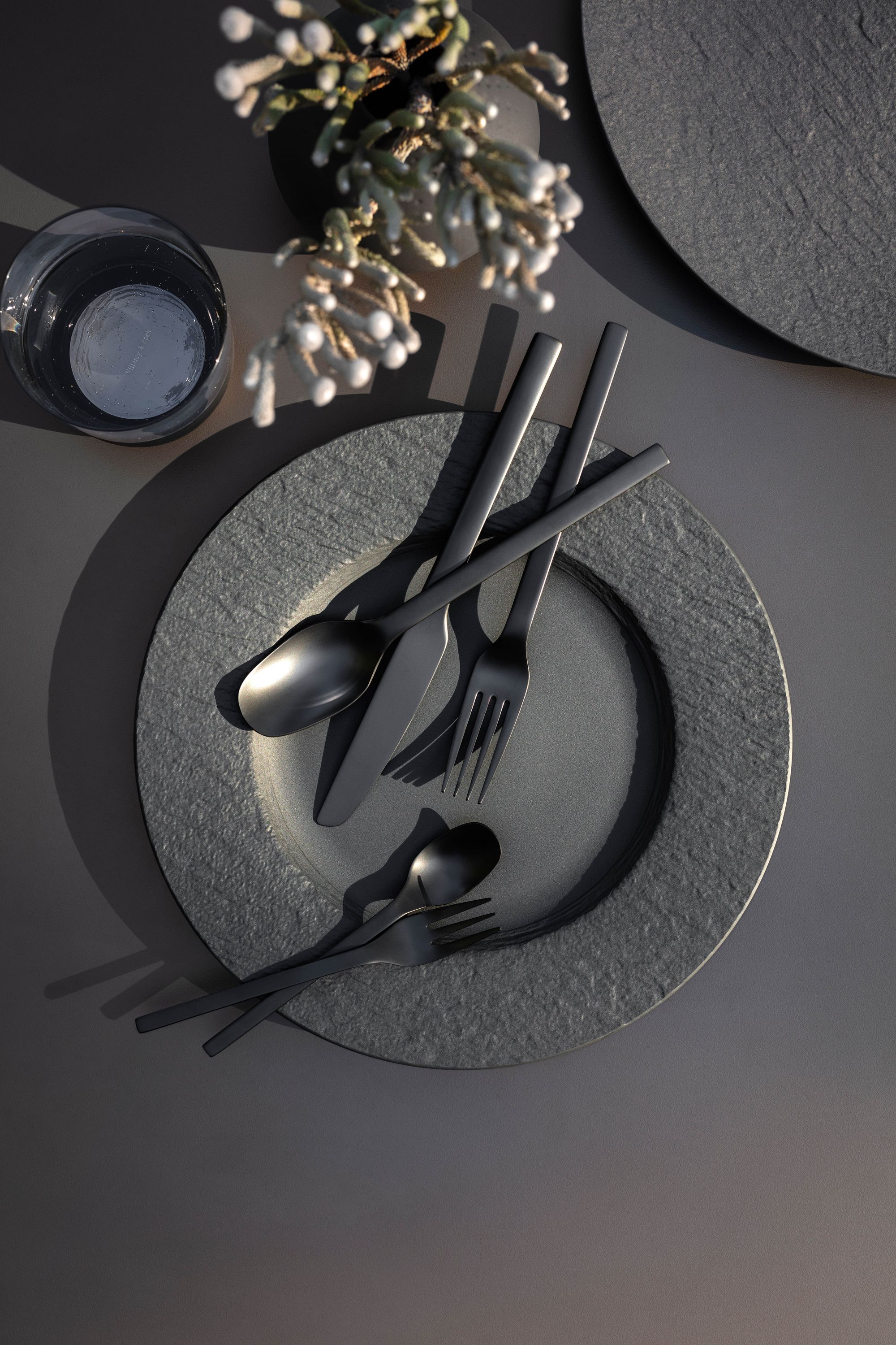 Villeroy & Boch Manufacture Rock Frühstücksteller 22 cm Set6 - Produktbild 4