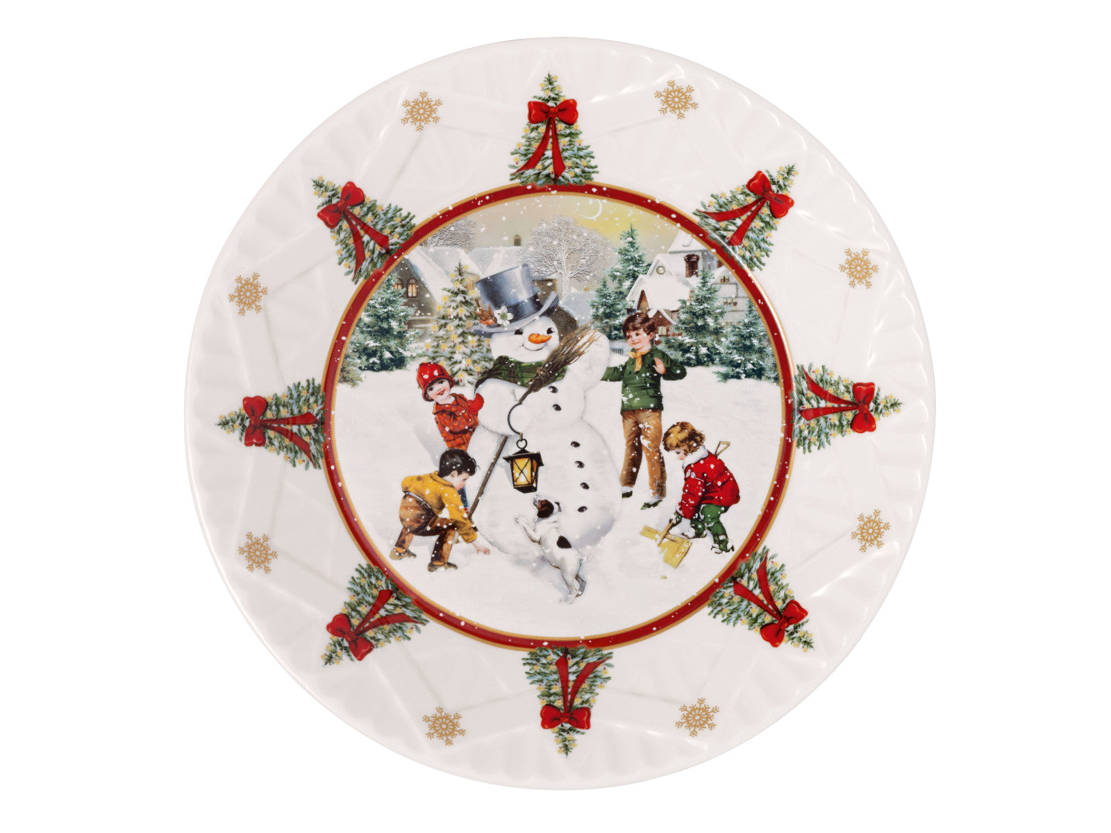 Villeroy & Boch Toy's Fantasy Schale groß Schneemann bauen 25cm