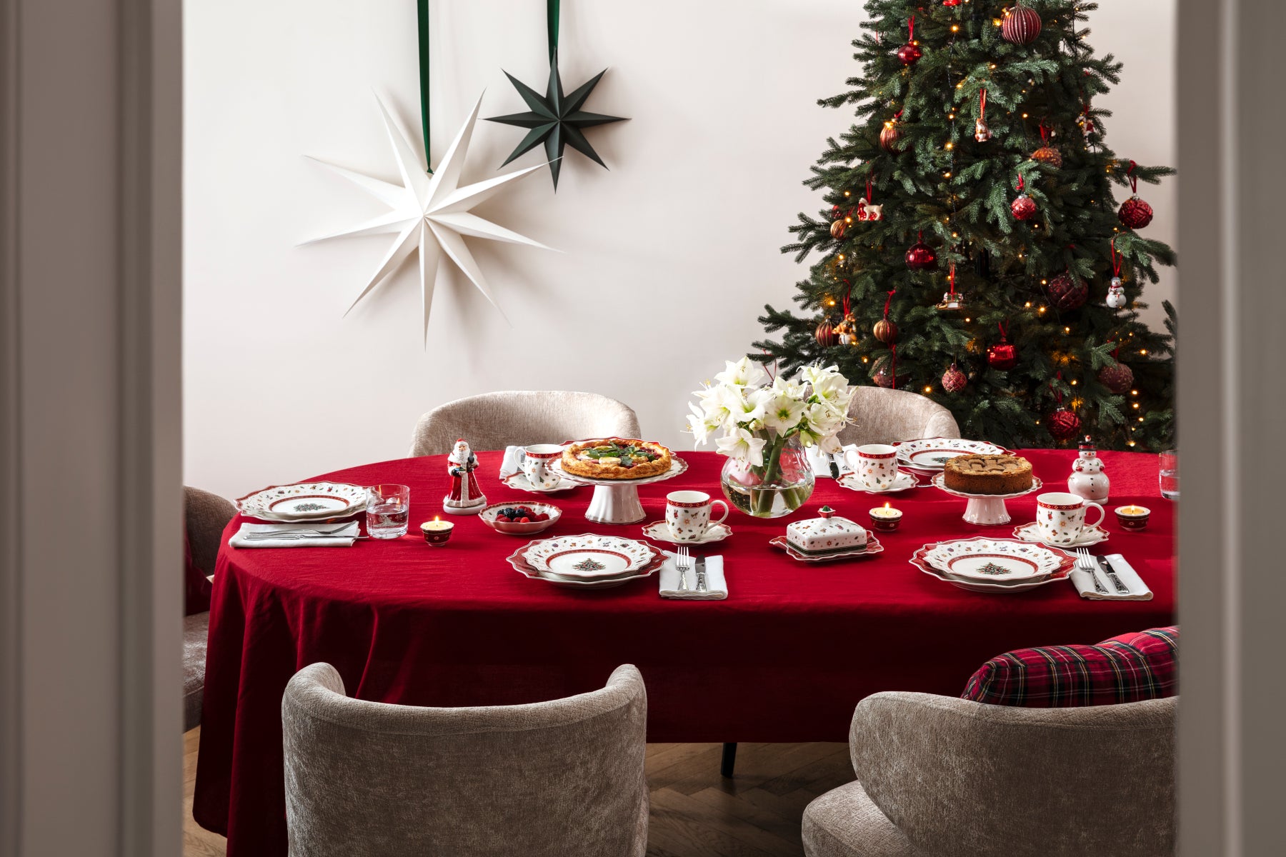 Villeroy & Boch Nostalgic Melody Schneemann drehend - Produktbild 4