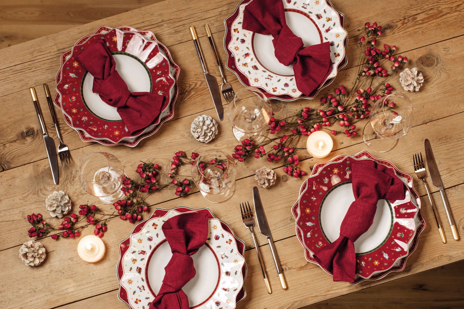 Villeroy & Boch Toy's Delight Speiseteller rot 29 cm - Produktbild 5