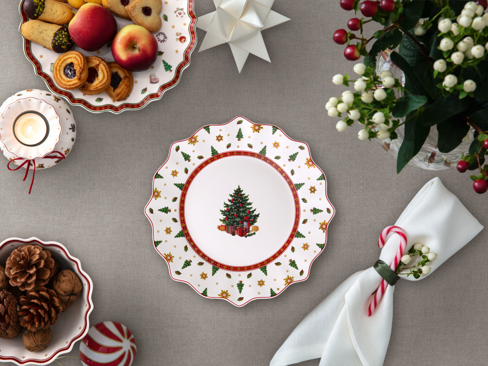 Villeroy & Boch Toy's Delight Frühstücksteller Bäume 24cm - limitiert - Produktbild 2
