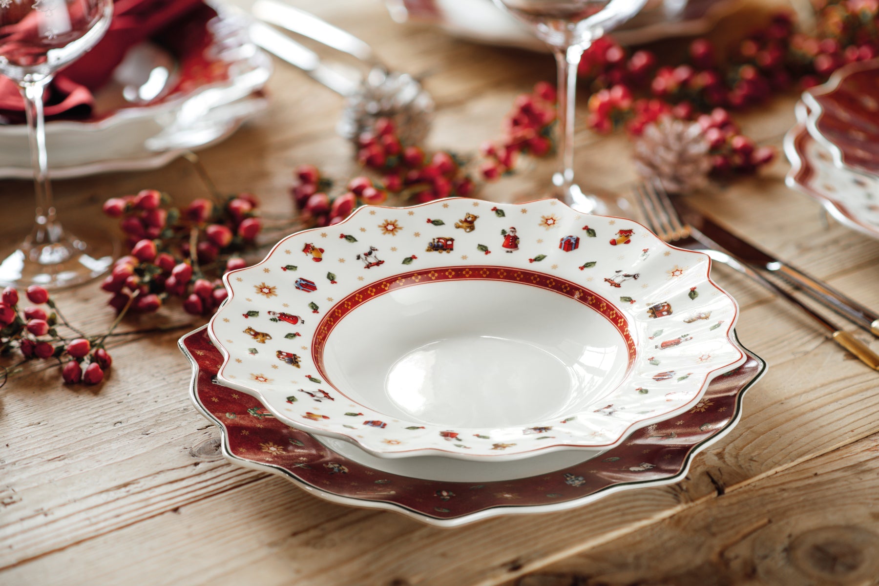 Villeroy & Boch Toy's Delight Suppenteller weiss 26 cm Set6 - Produktbild 2