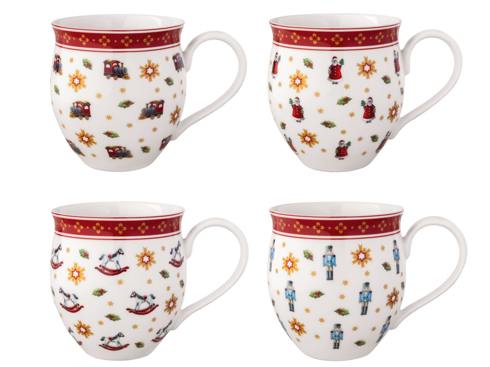 Villeroy & Boch Toy's Delight Jubiläums-Becher Set 4tlg