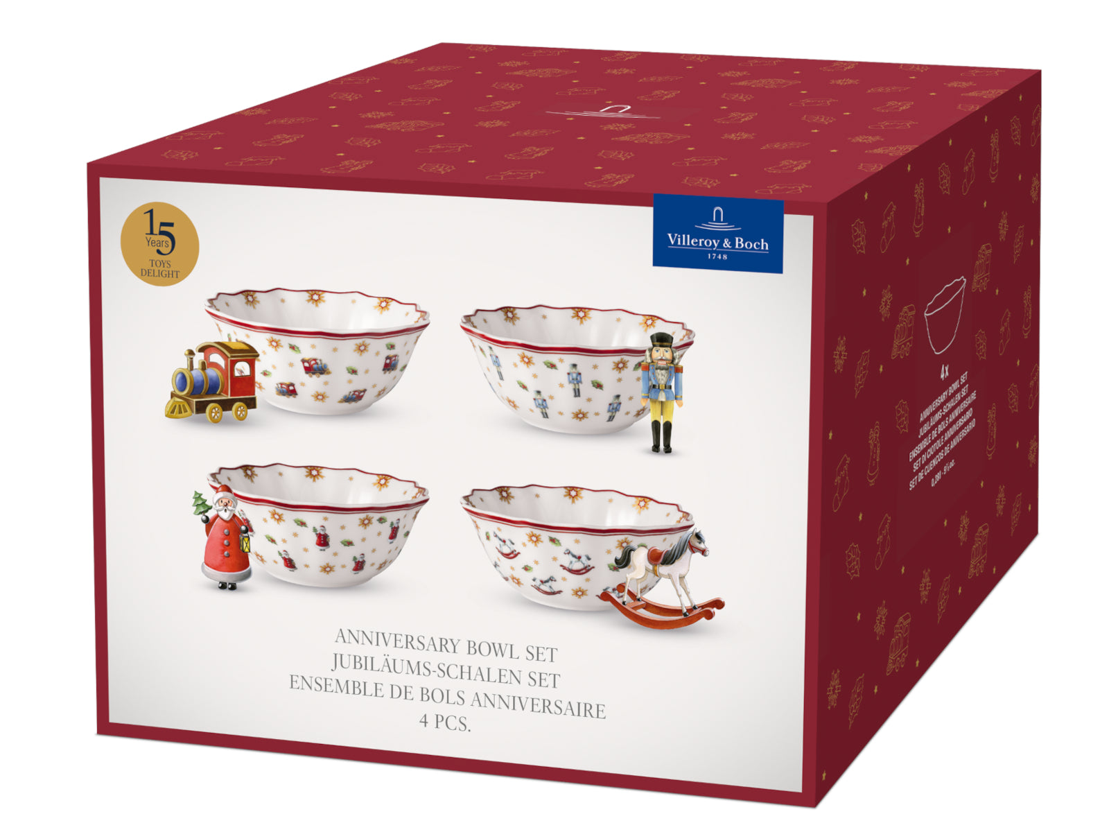 Villeroy & Boch Toy's Delight Jubiläums-Schalen Set 4tlg - Produktbild 2