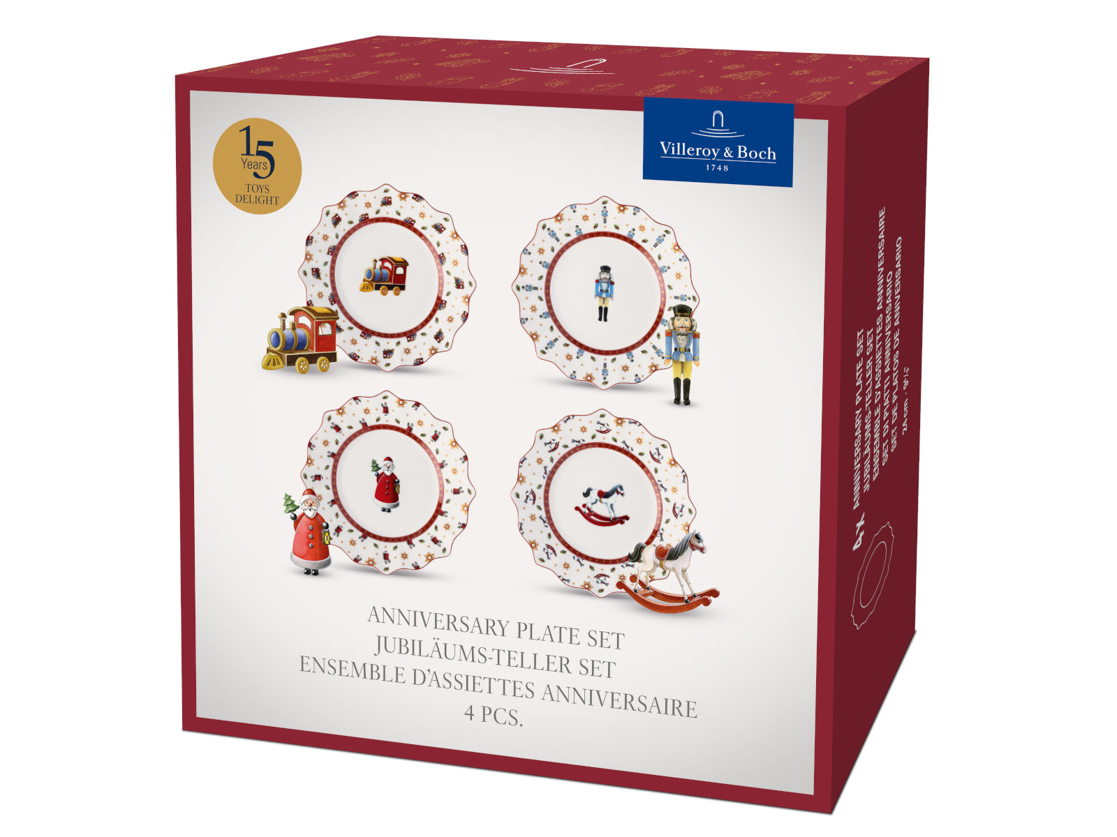 Villeroy & Boch Toy's Delight Jubiläums-Teller Set 4tlg - Produktbild 2