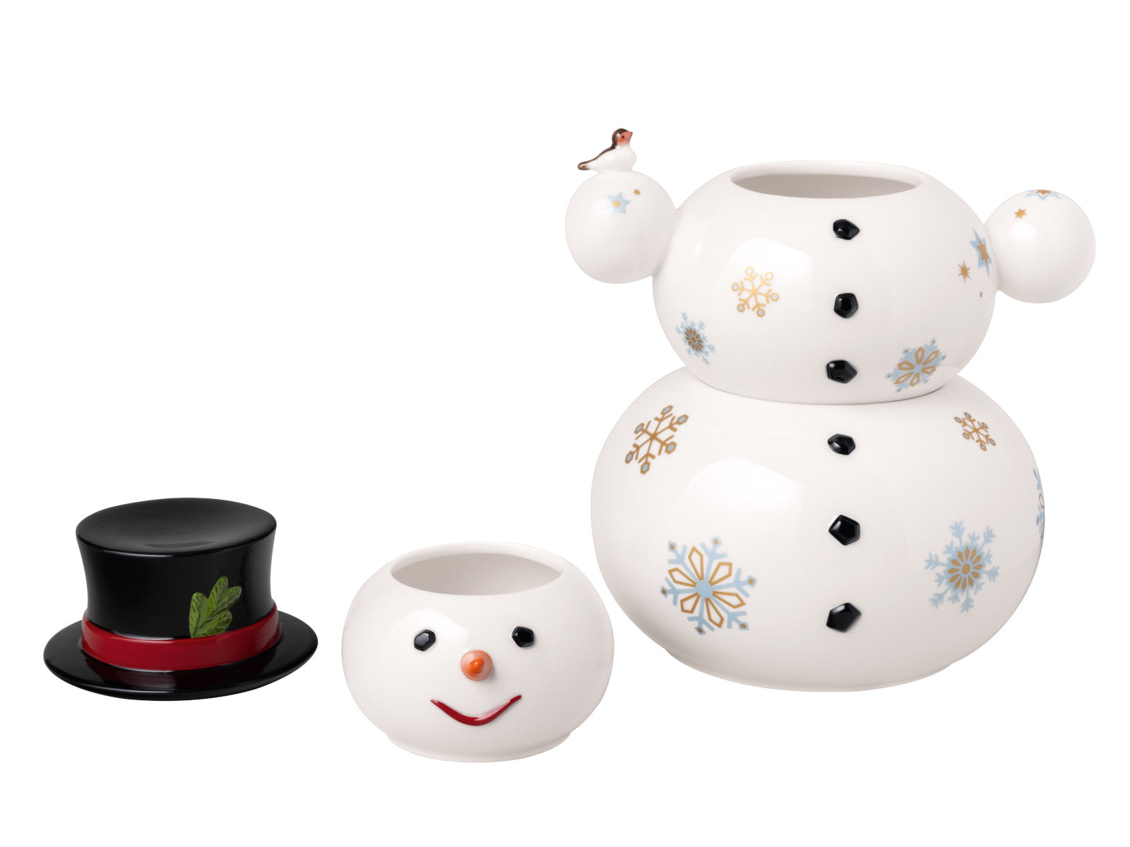Villeroy & Boch Christmas Toys Memory Schneemann Dose 20,5x18x31cm - Produktbild 2