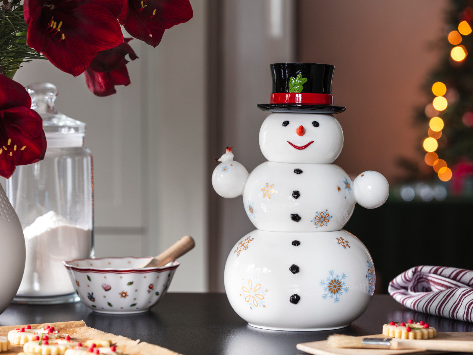 Villeroy & Boch Christmas Toys Memory Schneemann Dose 20,5x18x31cm - Produktbild 9