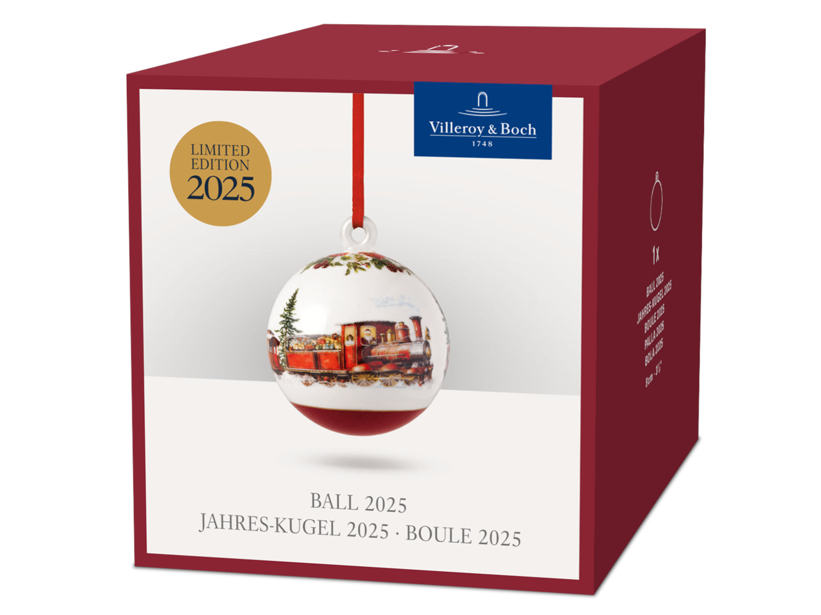 Villeroy & Boch Annual Christmas Edition Jahres-Kugel 2025 - Produktbild 3