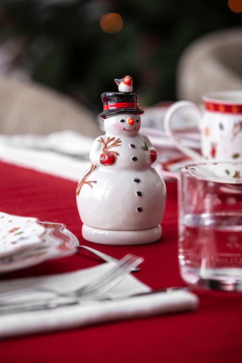 Villeroy & Boch Nostalgic Melody Schneemann drehend - Produktbild 2