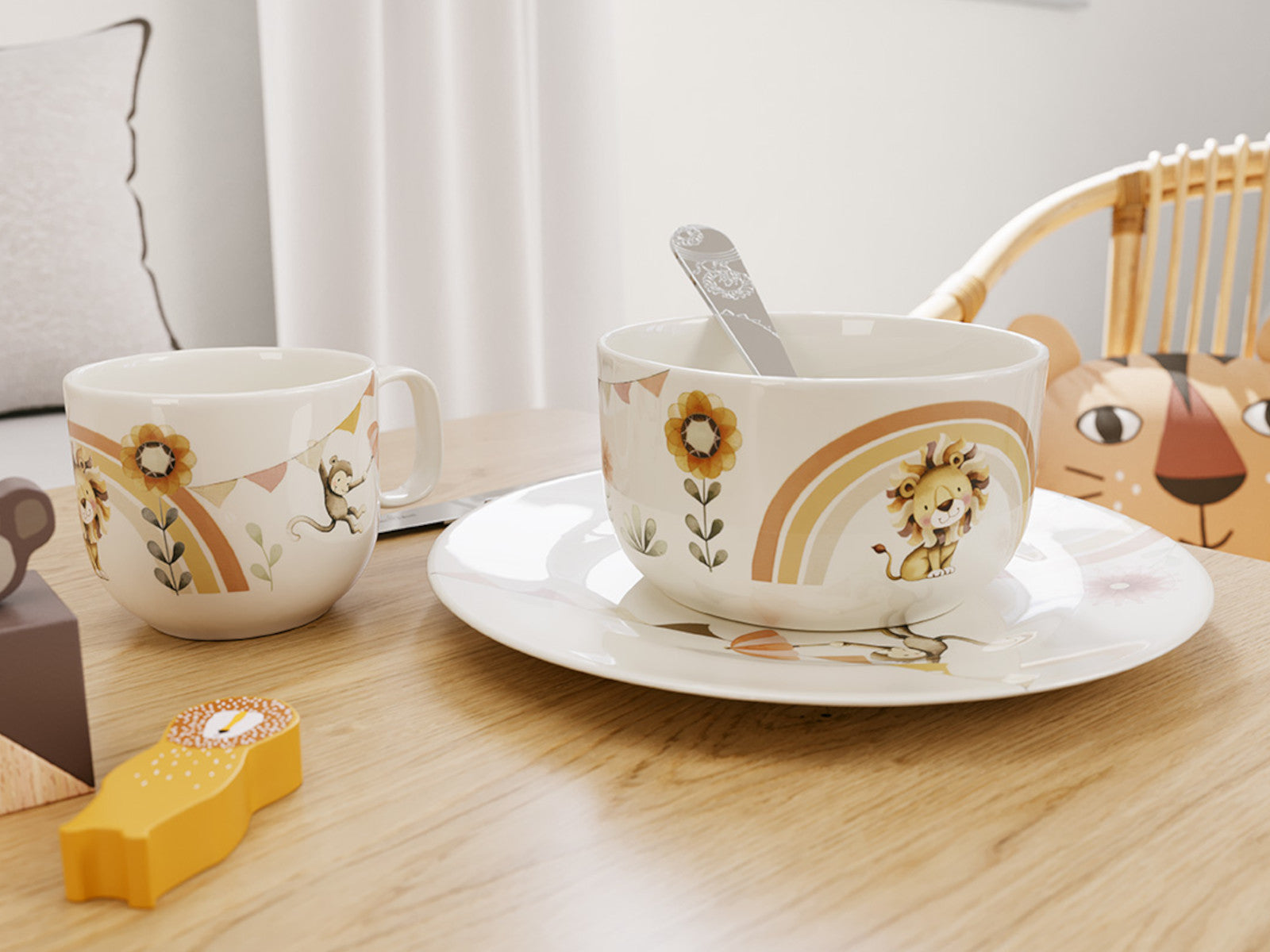 Villeroy & Boch Roar like a Lion Kinderbecher mit Henkel klein 0,17l - Produktbild 6