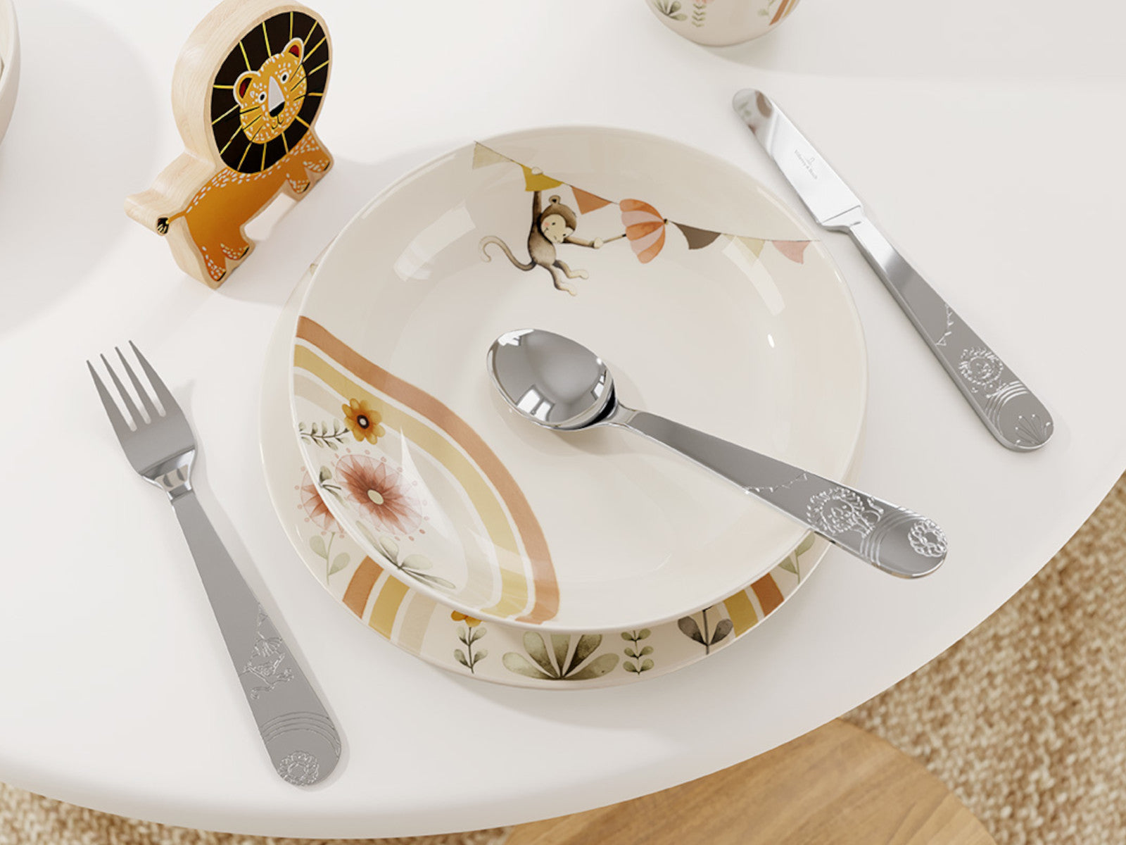 Villeroy & Boch Roar like a Lion Kindersuppenteller 18,5cm - Produktbild 2