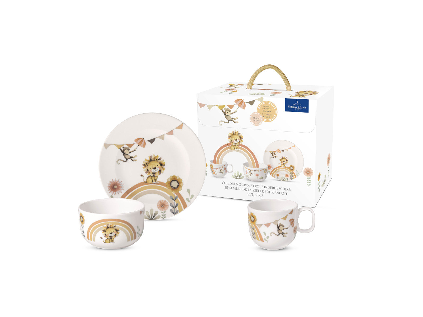 Villeroy & Boch Roar like a Lion Kindergeschirrset 3tlg - Produktbild 2
