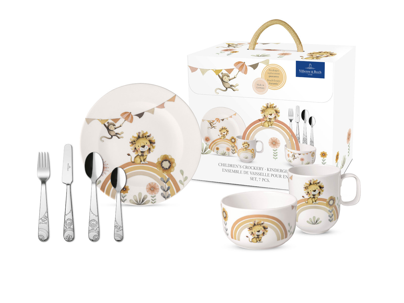 Villeroy & Boch Roar like a Lion Kindergeschirrset 7tlg - Produktbild 2