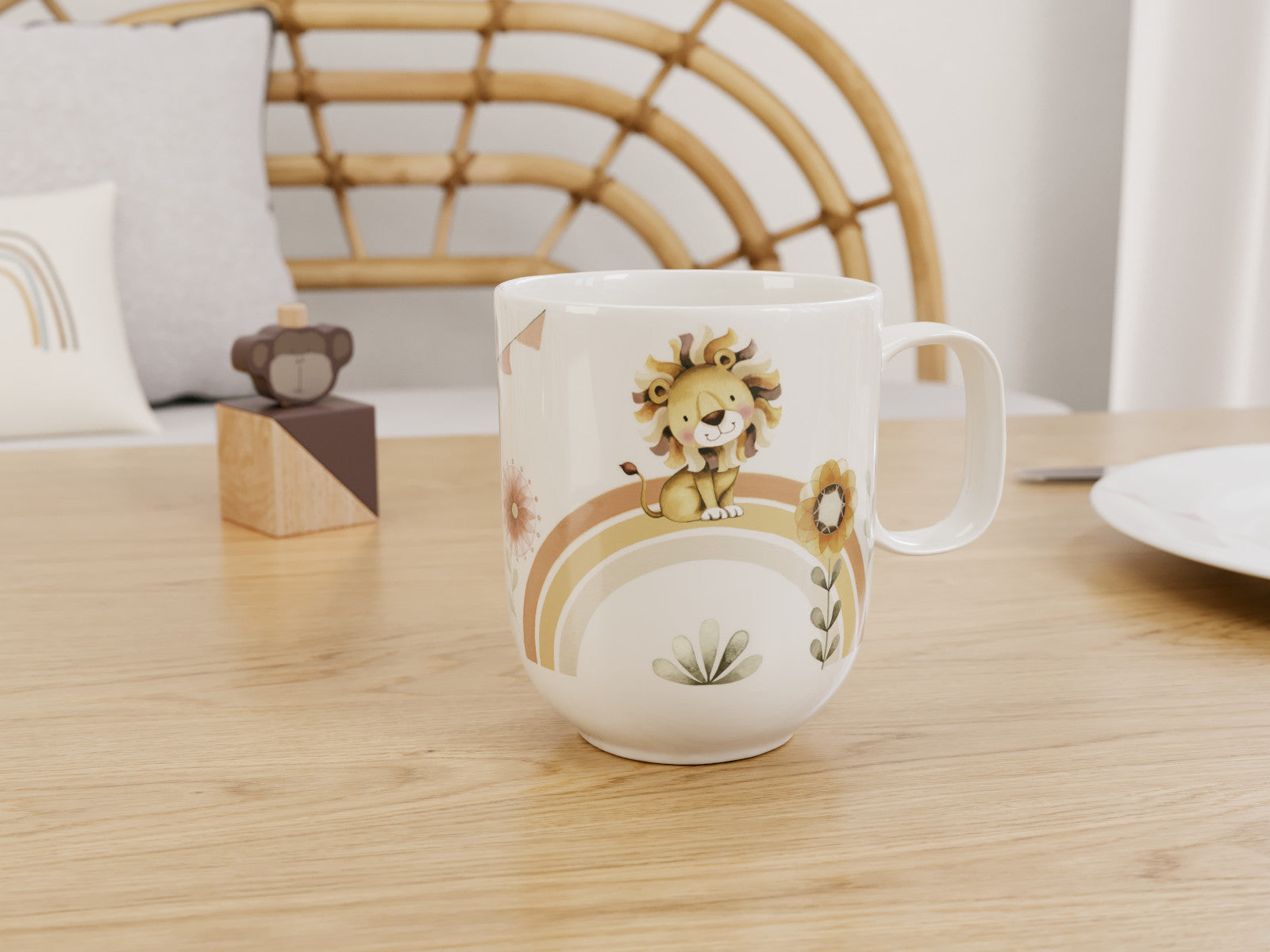 Villeroy & Boch Roar like a Lion Kinderbecher mit Henkel groß 0,28l - Produktbild 3