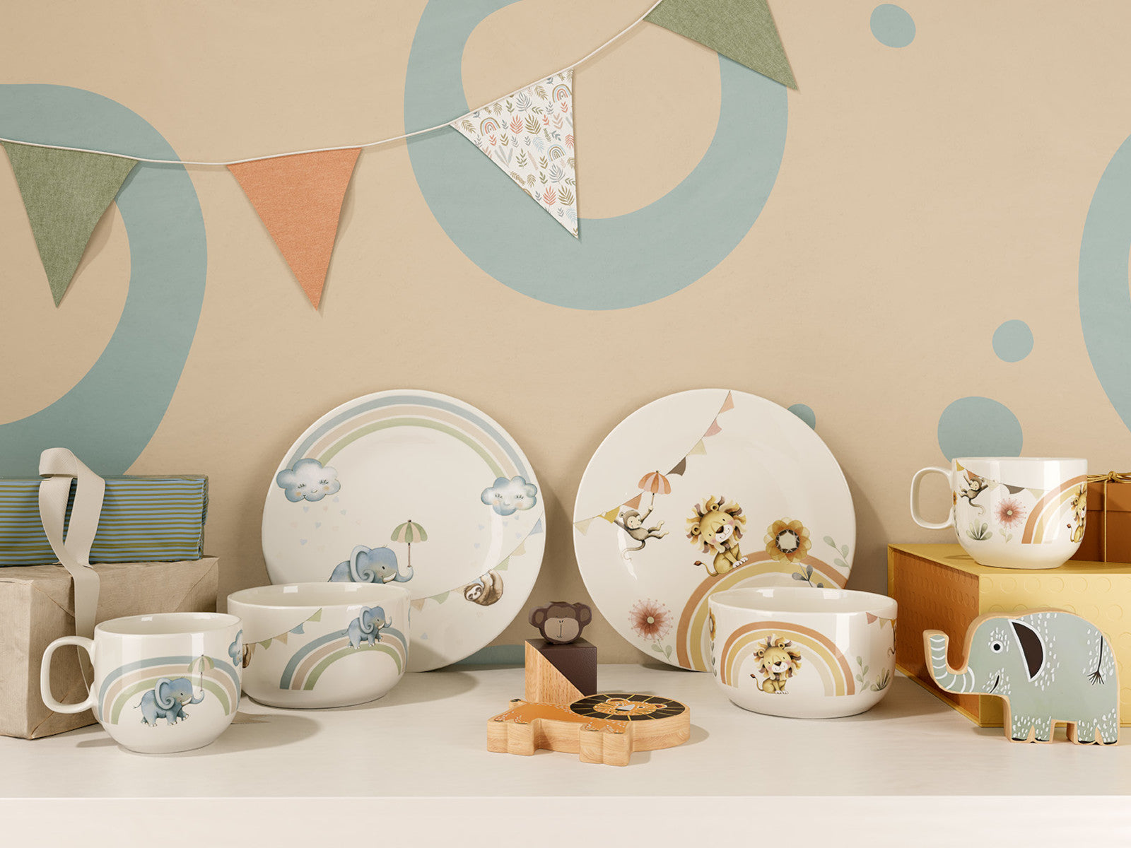 Villeroy & Boch Roar like a Lion Kindergeschirrset 3tlg - Produktbild 3