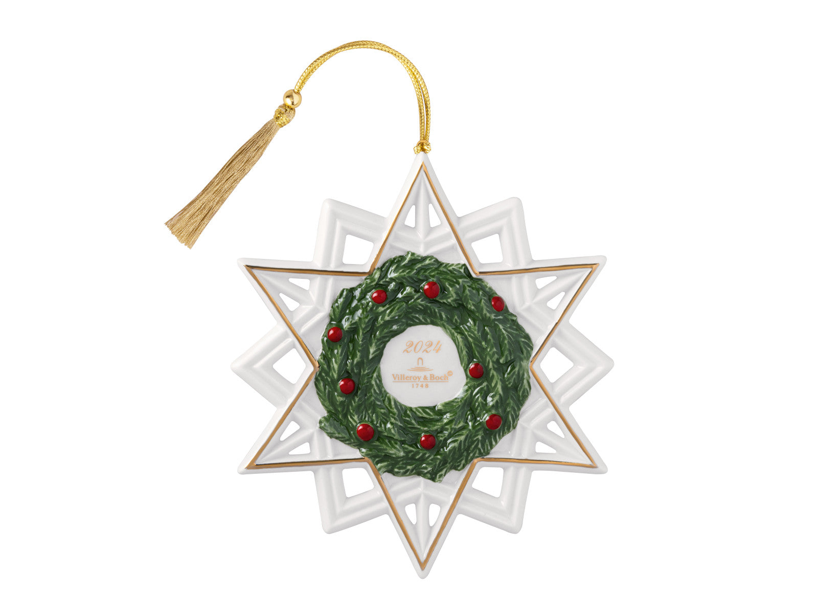 Villeroy & Boch Christmas Classics Ornament Stern 10,5cm - Produktbild 2